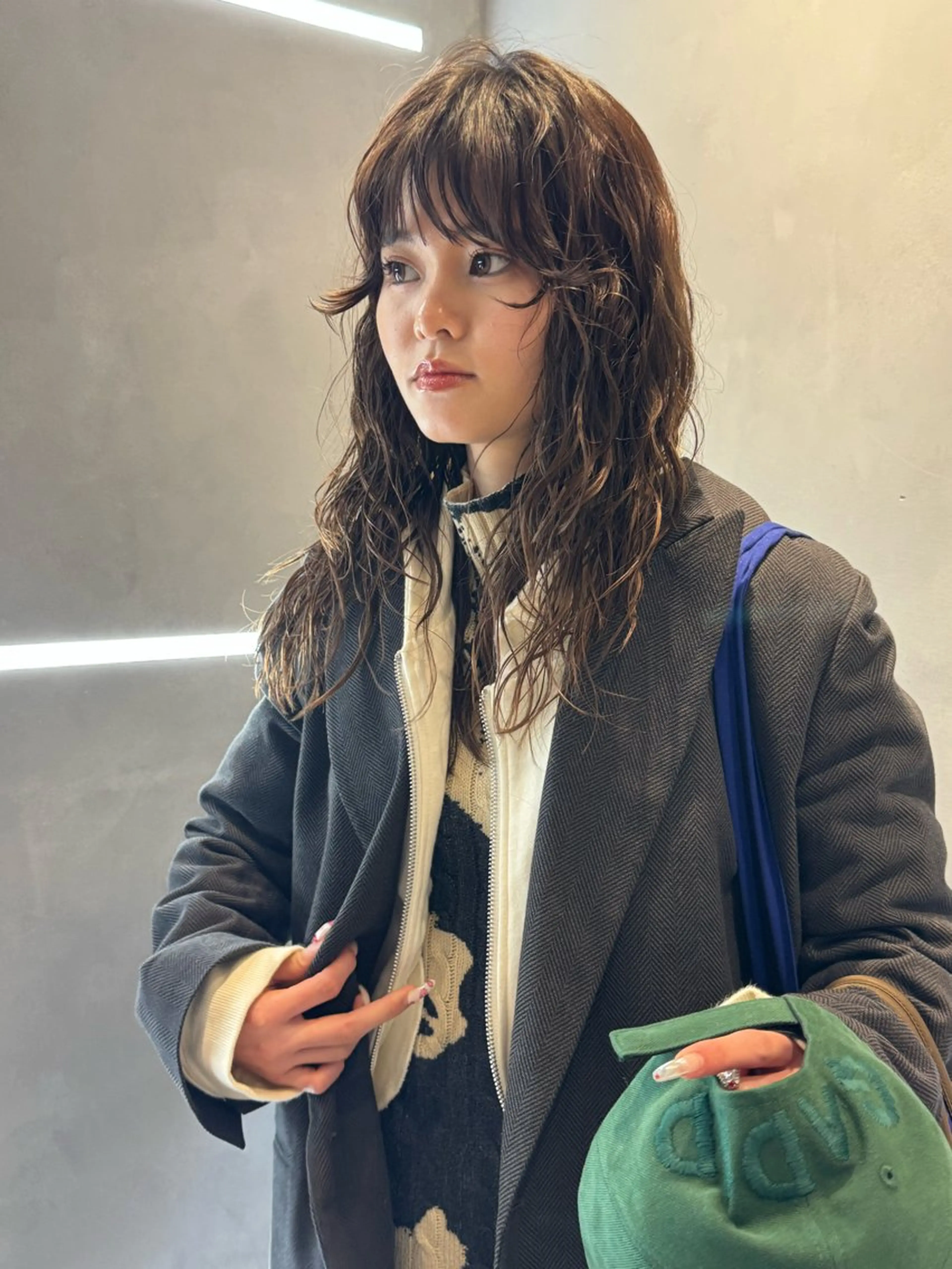 ロング パーマ カット パーマ 🌿【パーマ美容師】 カイチ🌿のヘアスタイル