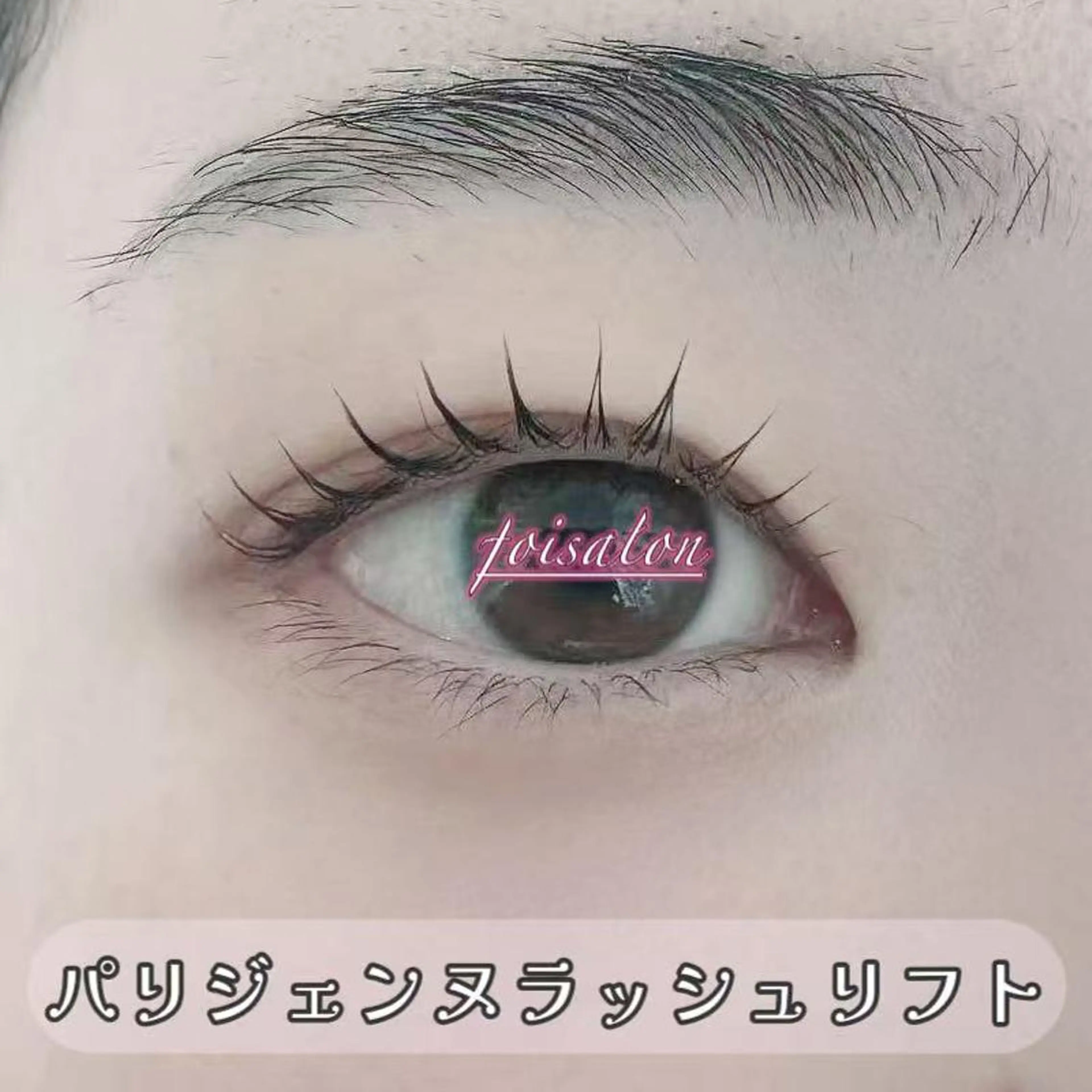 マツエク・マツパ 束感まつ毛 フラットラッシュ パリジェンヌラッシュリフト ワンホンマツエク マツパ foisalon 大久保店のマツエク・マツパデザイン
