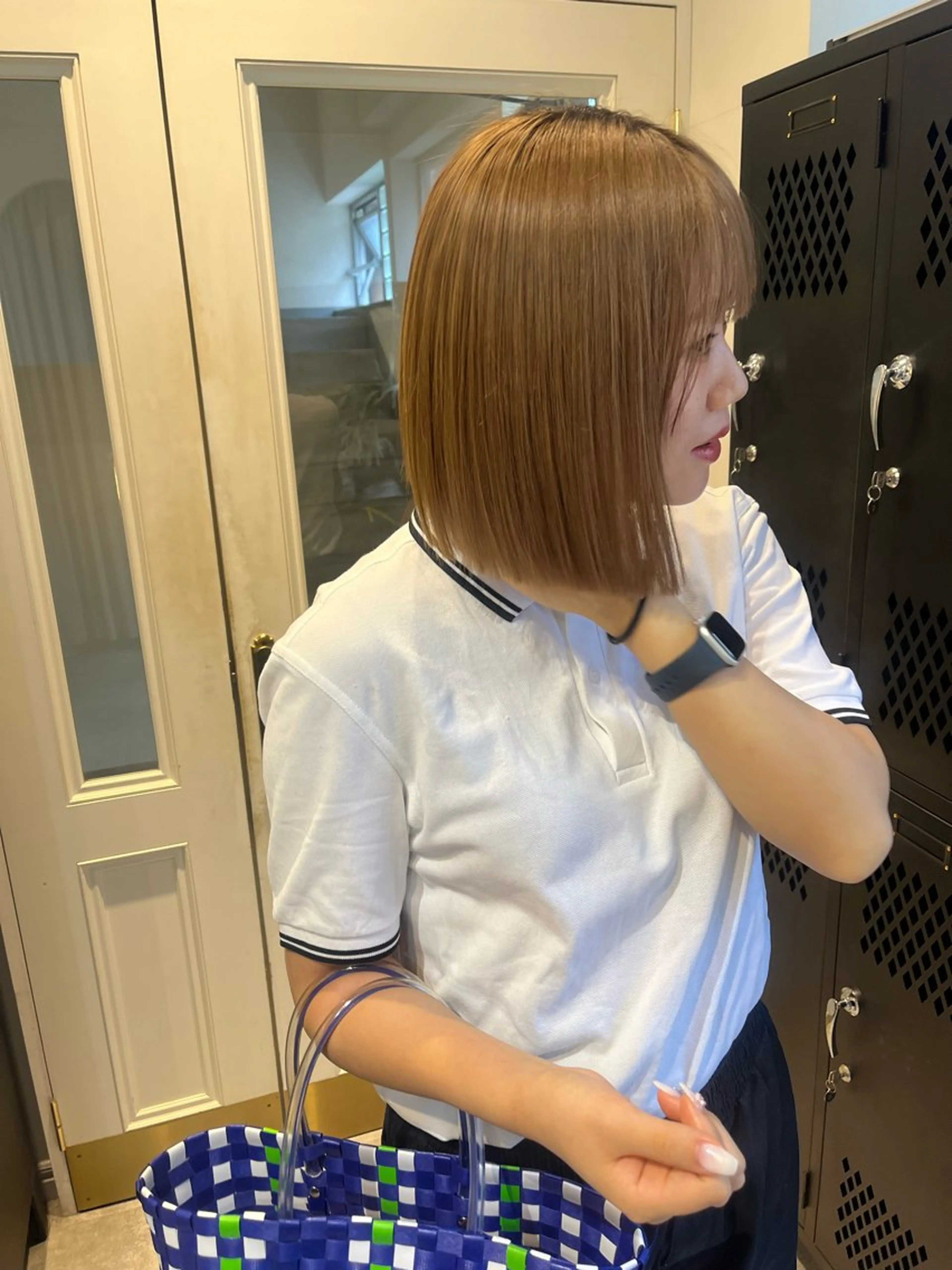 ミディアム ヘアカラー SIKI yuuna レイヤーカット🪽のヘアスタイル