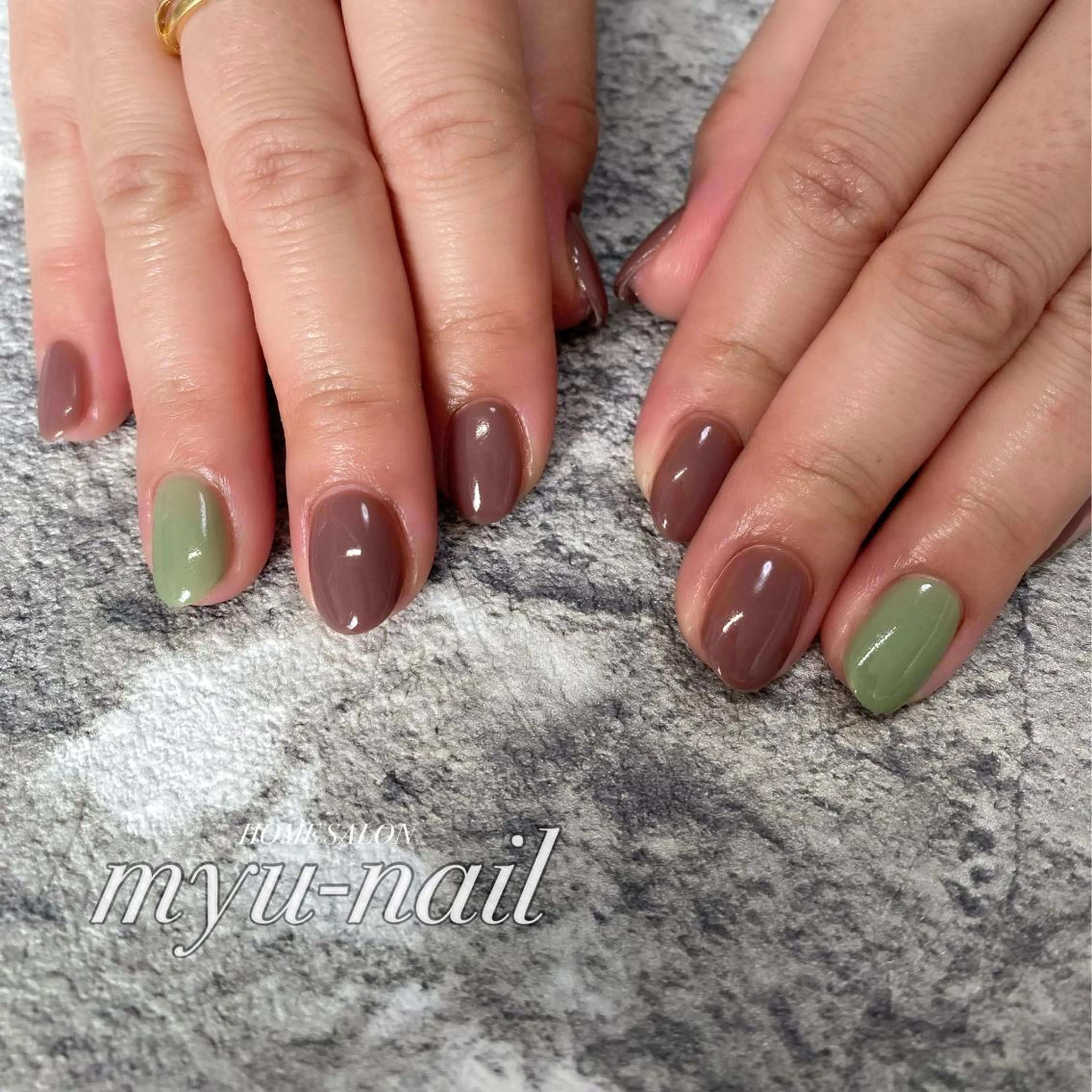 ネイル ホームサロン myu-nailのネイルデザイン