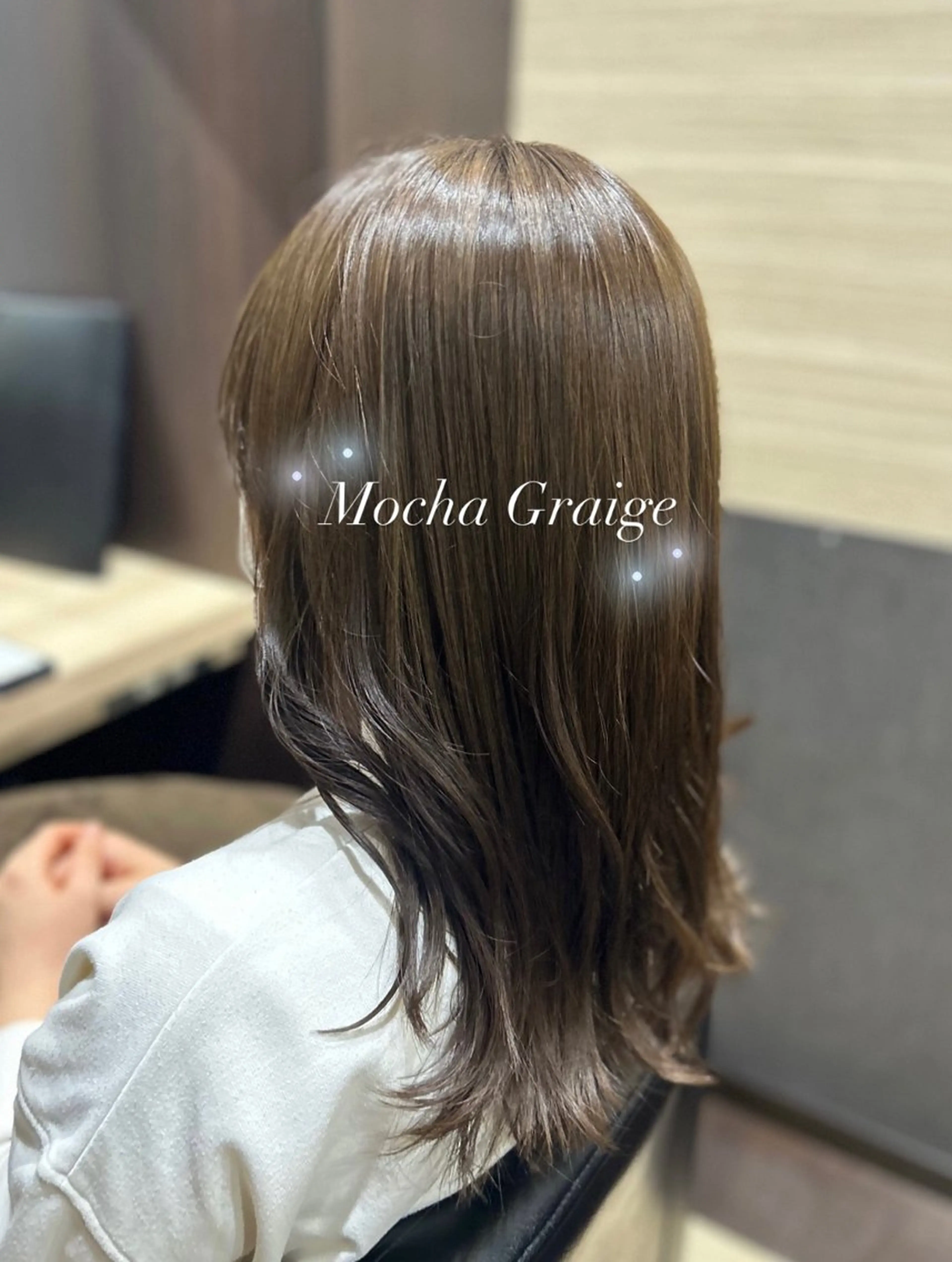 カラー 透明感カラー グレージュ 髪質改善 ⭐️似合わせアップ ⭐️並木奏絵のヘアスタイル