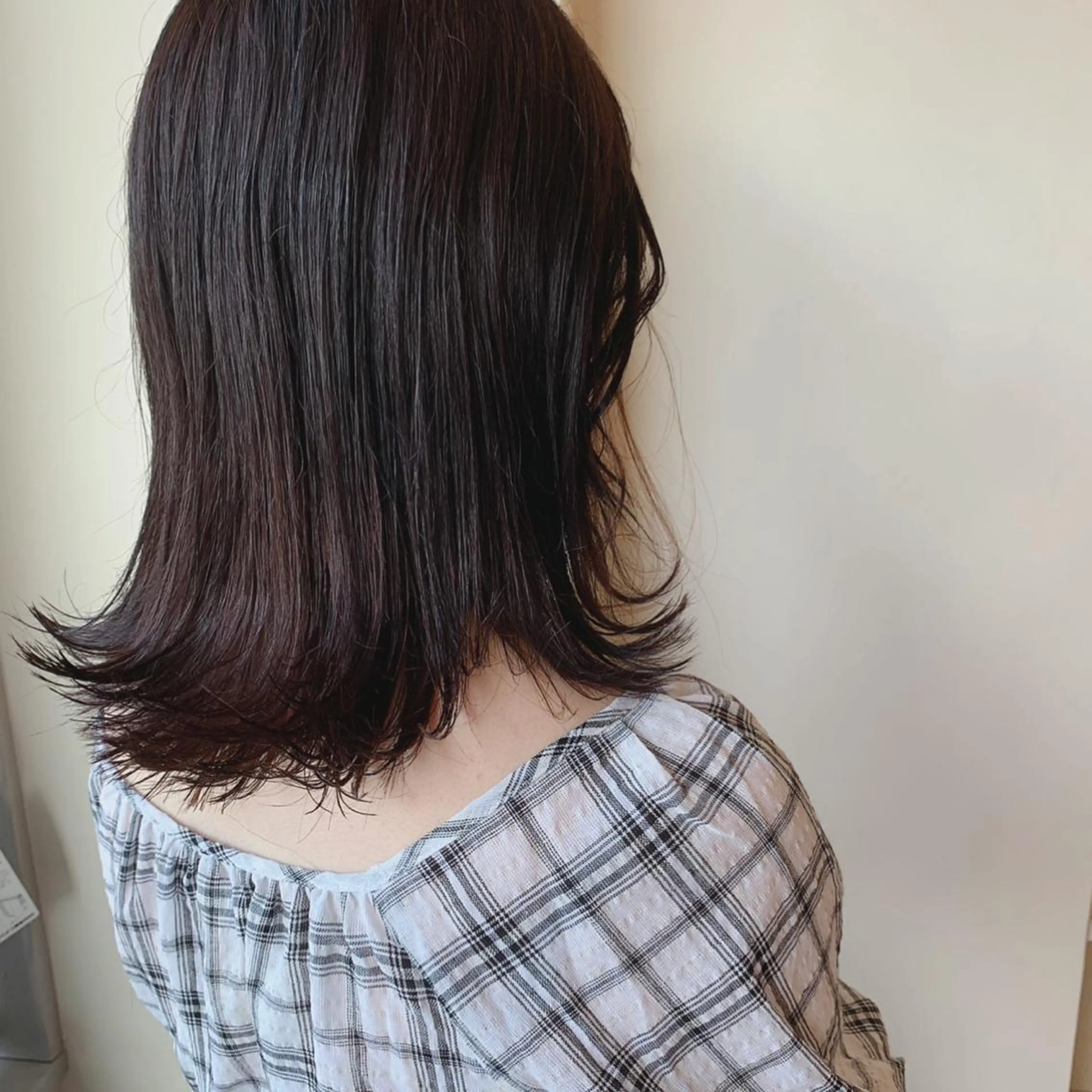 ミディアム ボブウルフ／ボブ Satsuki【名駅のヘアスタイル