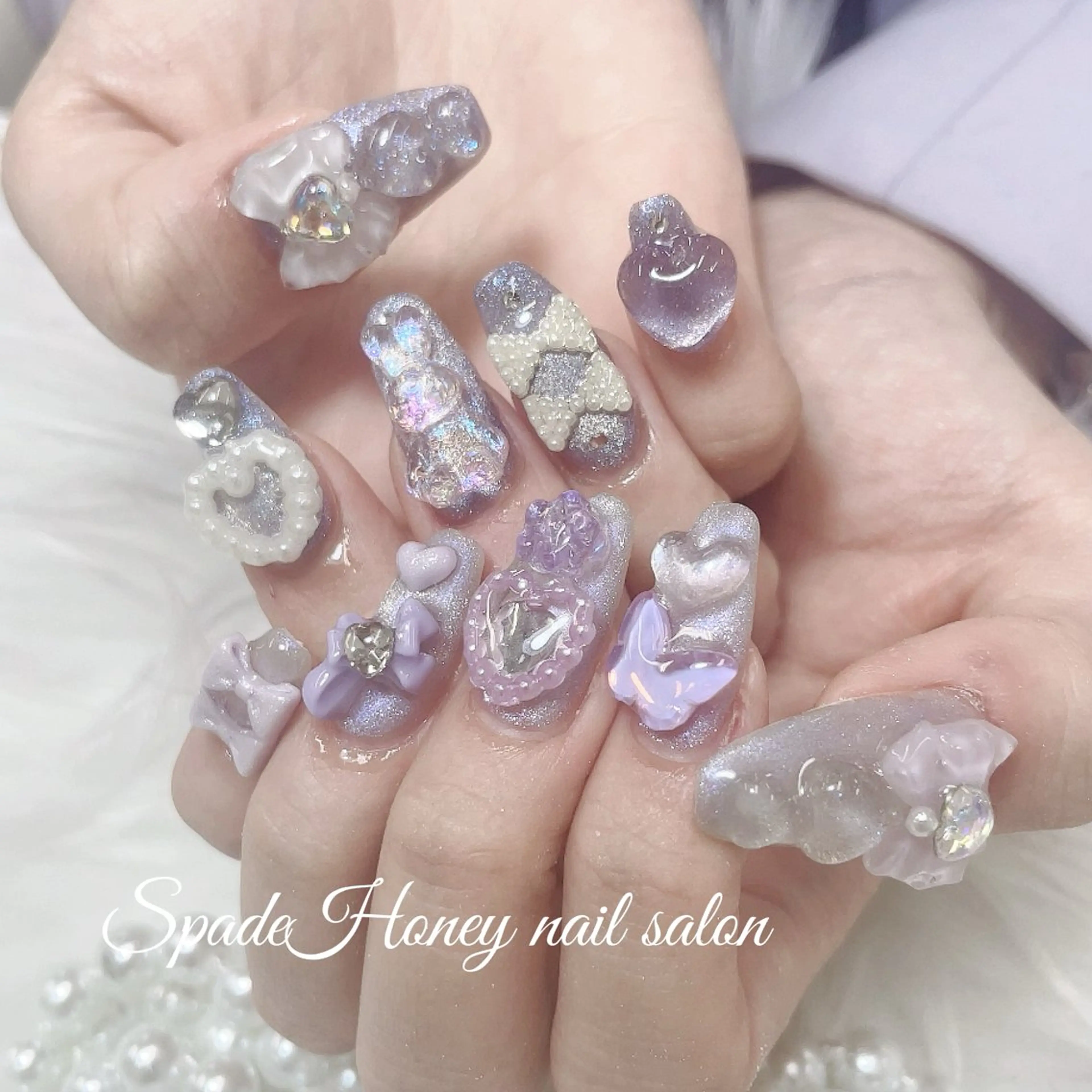 ネイル ハンドネイル SpadeHoney ♠️✨のネイルデザイン
