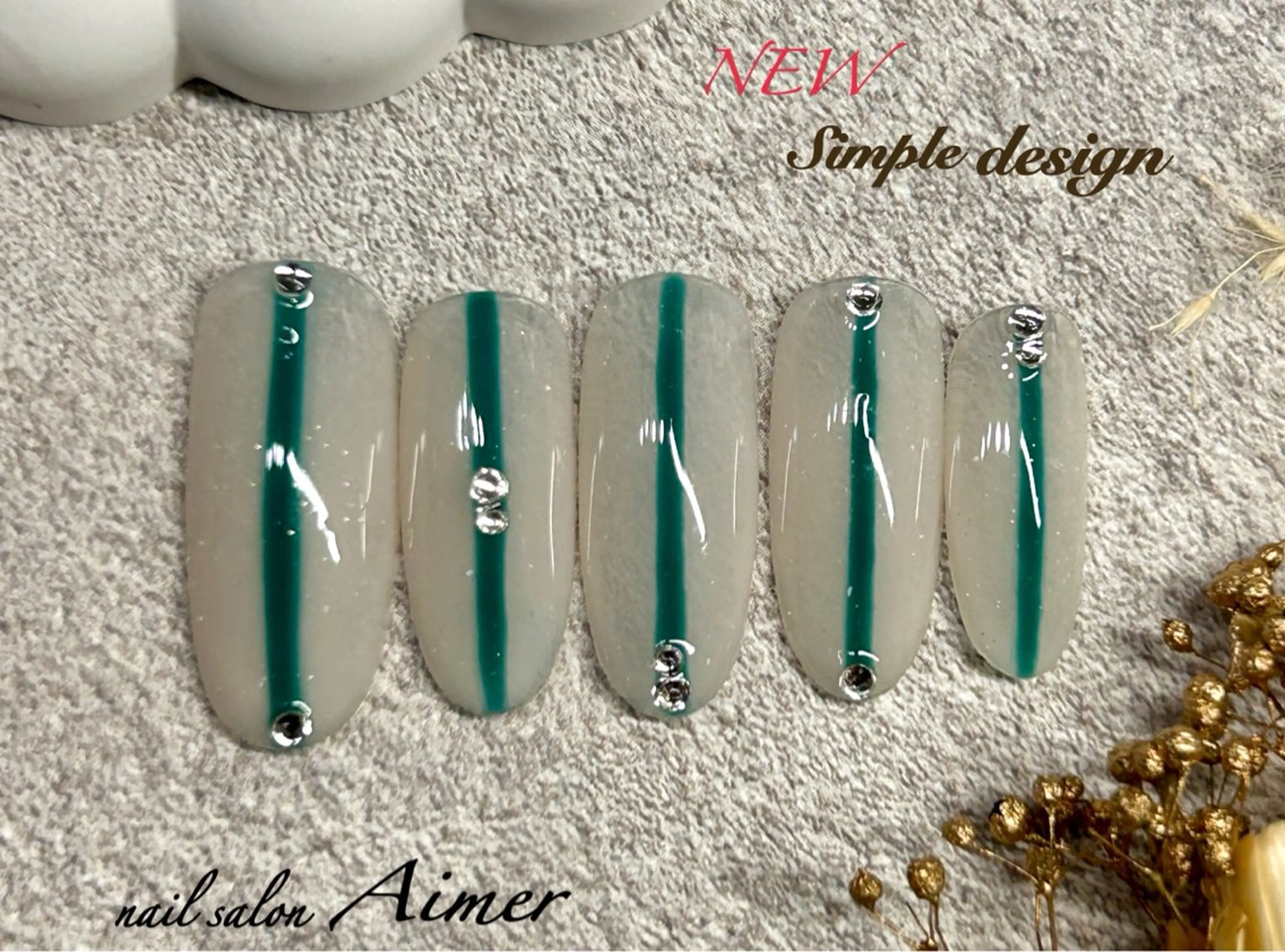 ネイル ハンドネイル nail salon Aimerのネイルデザイン