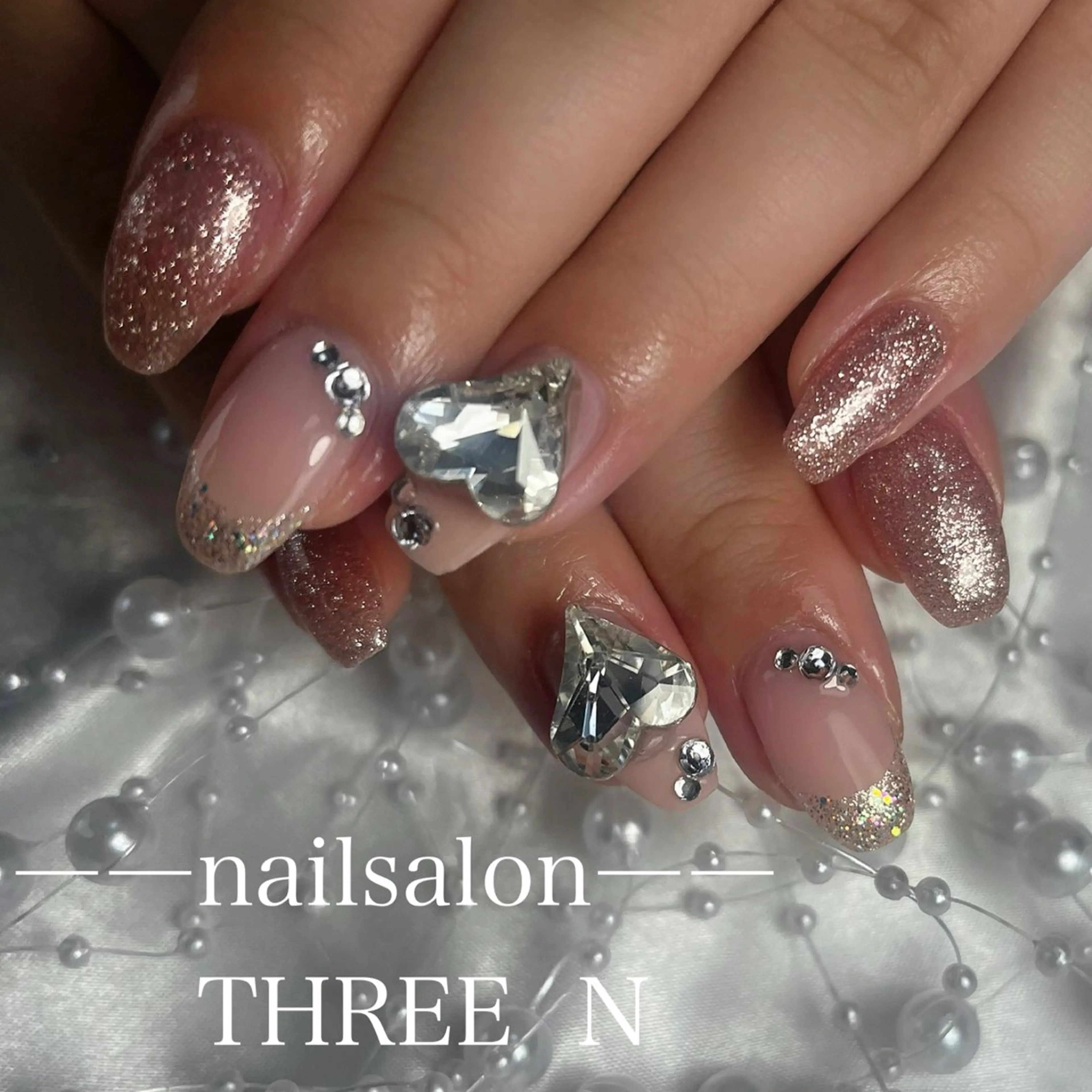 ネイル ハンドネイル Nail Salon THREE  Nのネイルデザイン