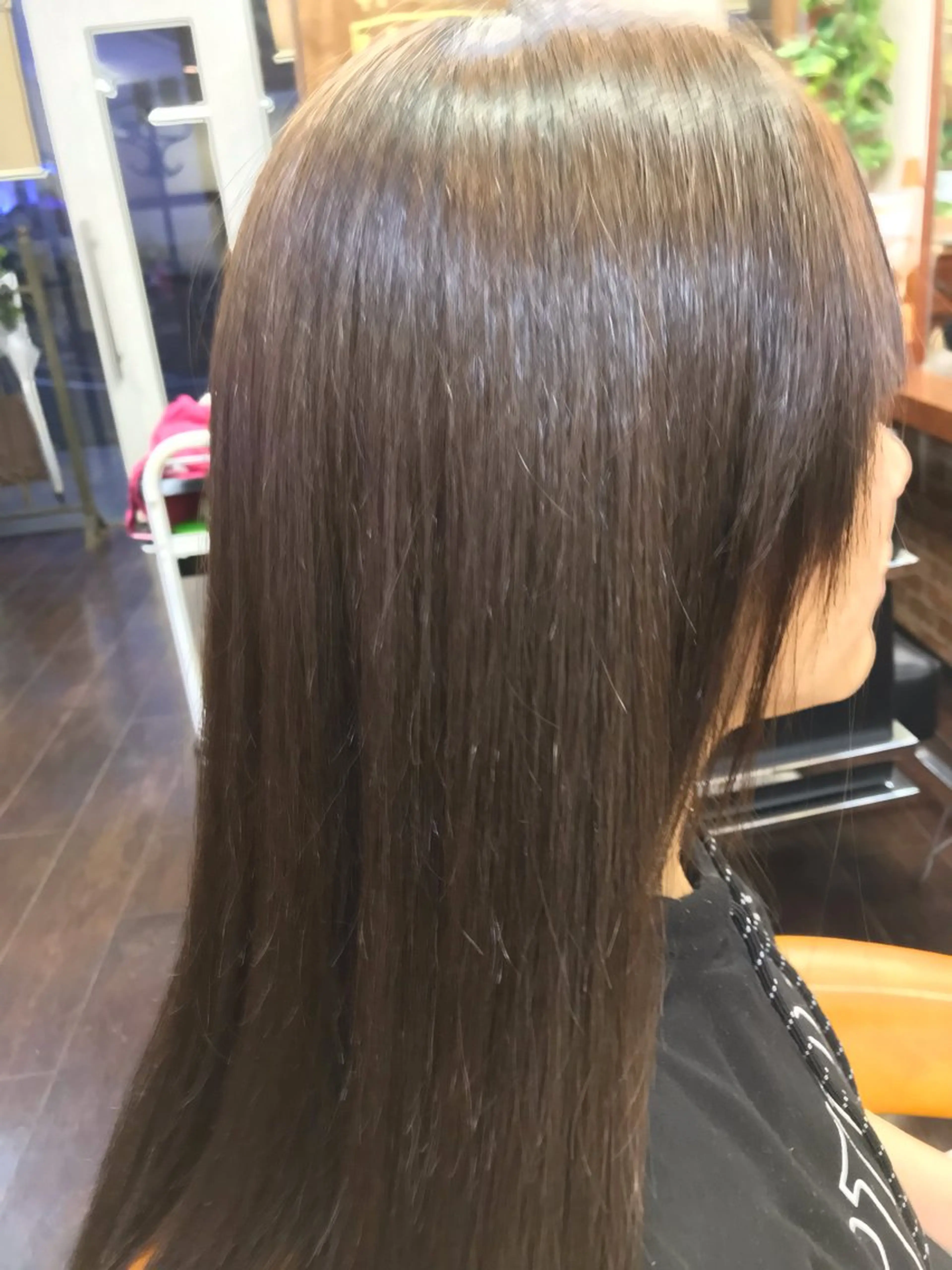 ロング パーマ 桧山 真のヘアスタイル