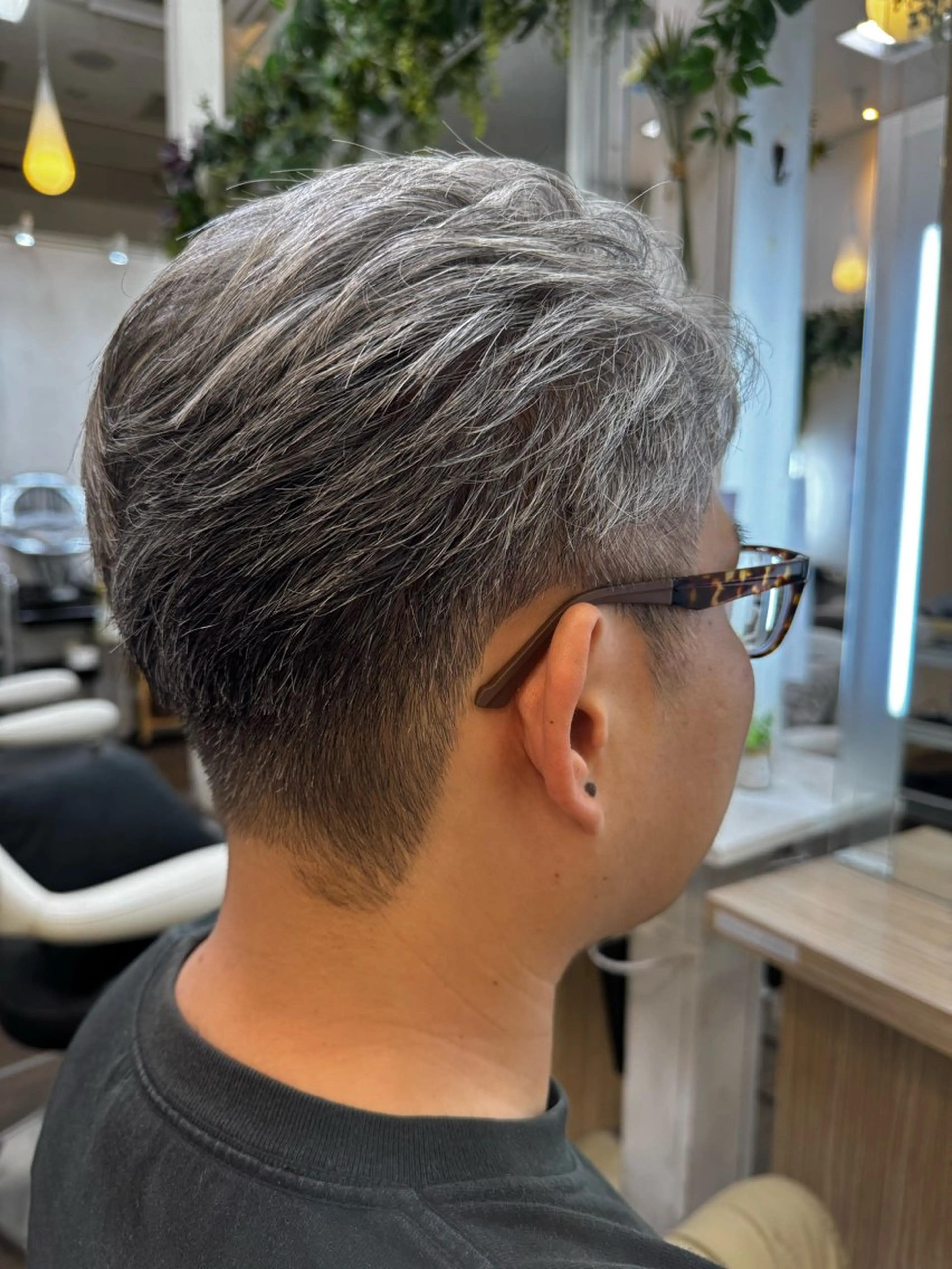 メンズ ツーブロック カット ガーデン エリのヘアスタイル