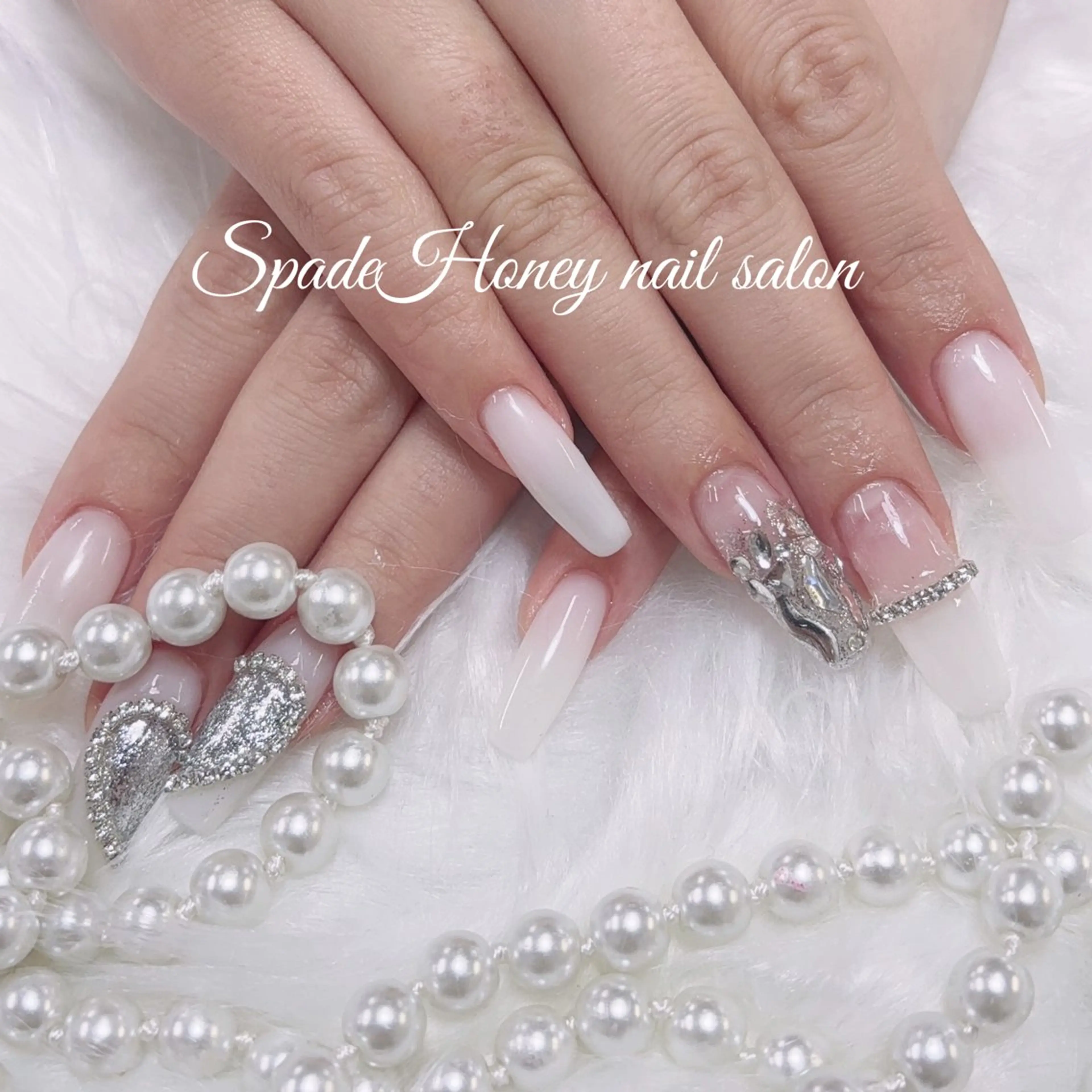ネイル ハンドネイル ハンドケア SpadeHoney ♠️✨のネイルデザイン