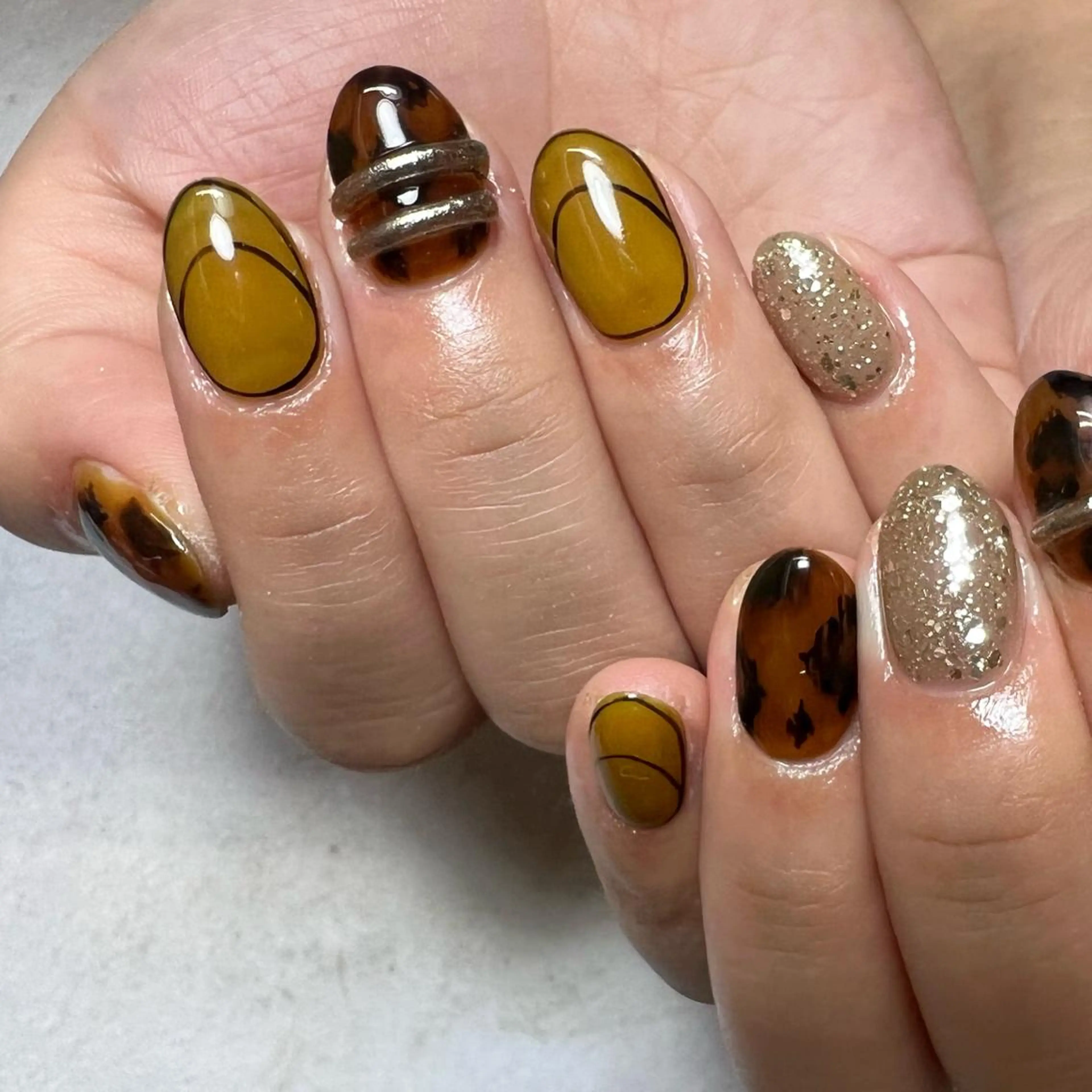 ネイル 持ち込み ハンドネイル DECLIC nail maoのネイルデザイン