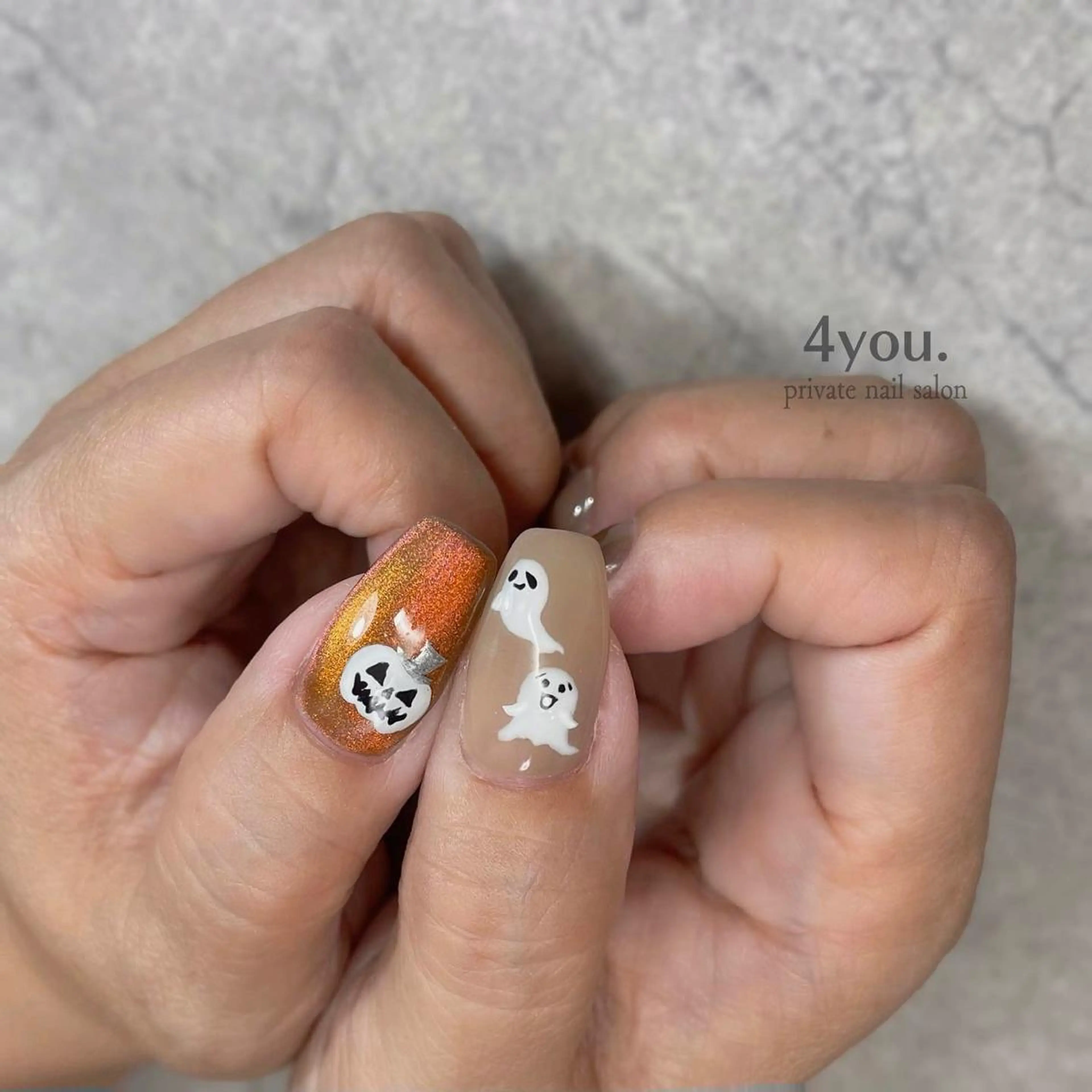 ネイル ハンドネイル nail salon ４ｙｏｕ．のネイルデザイン