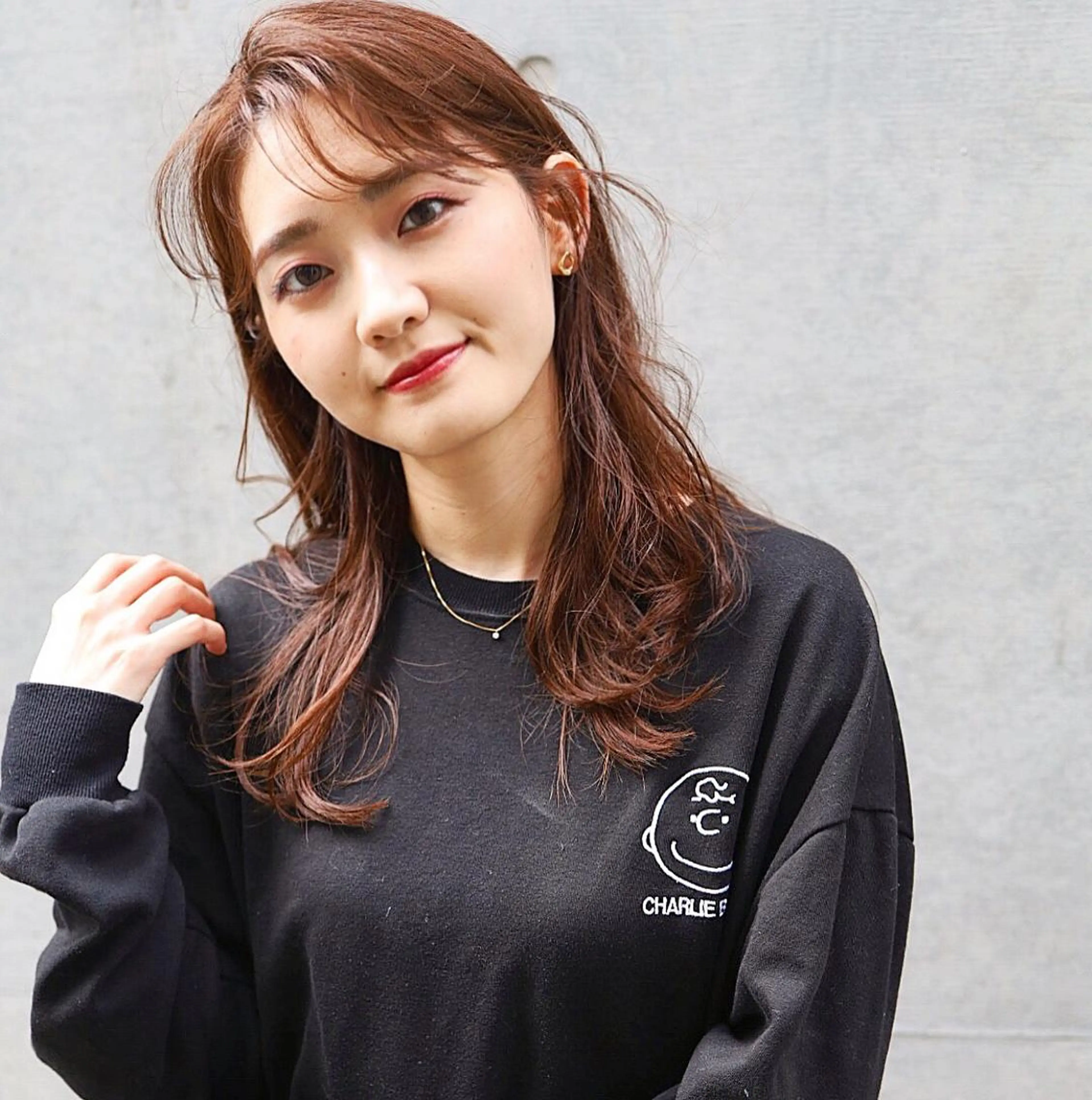 セミロング カラー パーマ ヘアアレンジ カット ヘアカラー パーマ トリートメント ⭐️𝑭𝑰𝑳𝑴𝑶𝑹𝑴𝑨𝑳𝑬⭐️【フィルモルメール】所属・トレンドヘア🩶 艶髪🩶yoshiのヘアスタイル