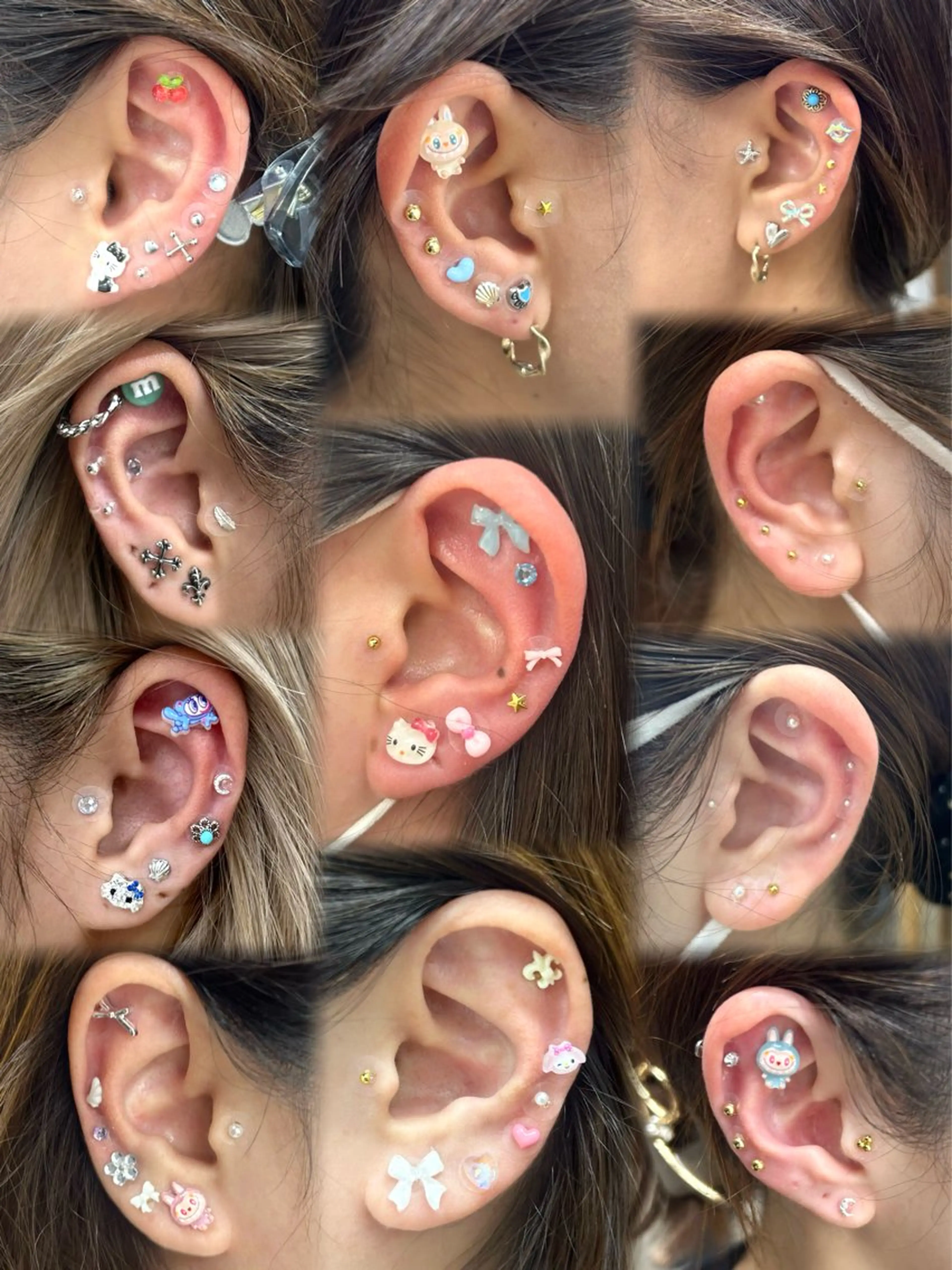 マッサージ+耳ツボジュエリー 付け放題の写真