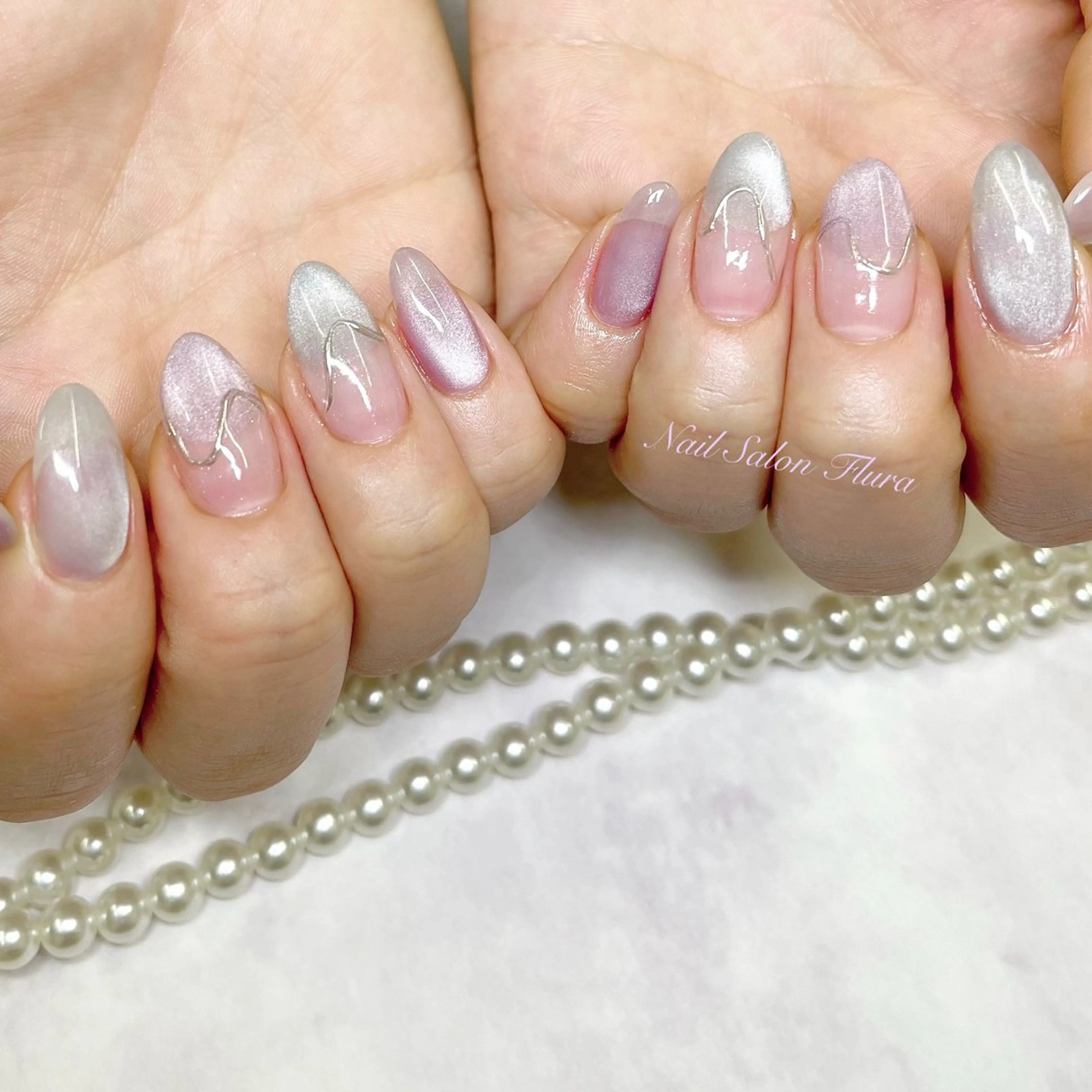 ネイル マグネットネイル NAILSALON Flura所属・NailSalon Fluraのネイルデザイン