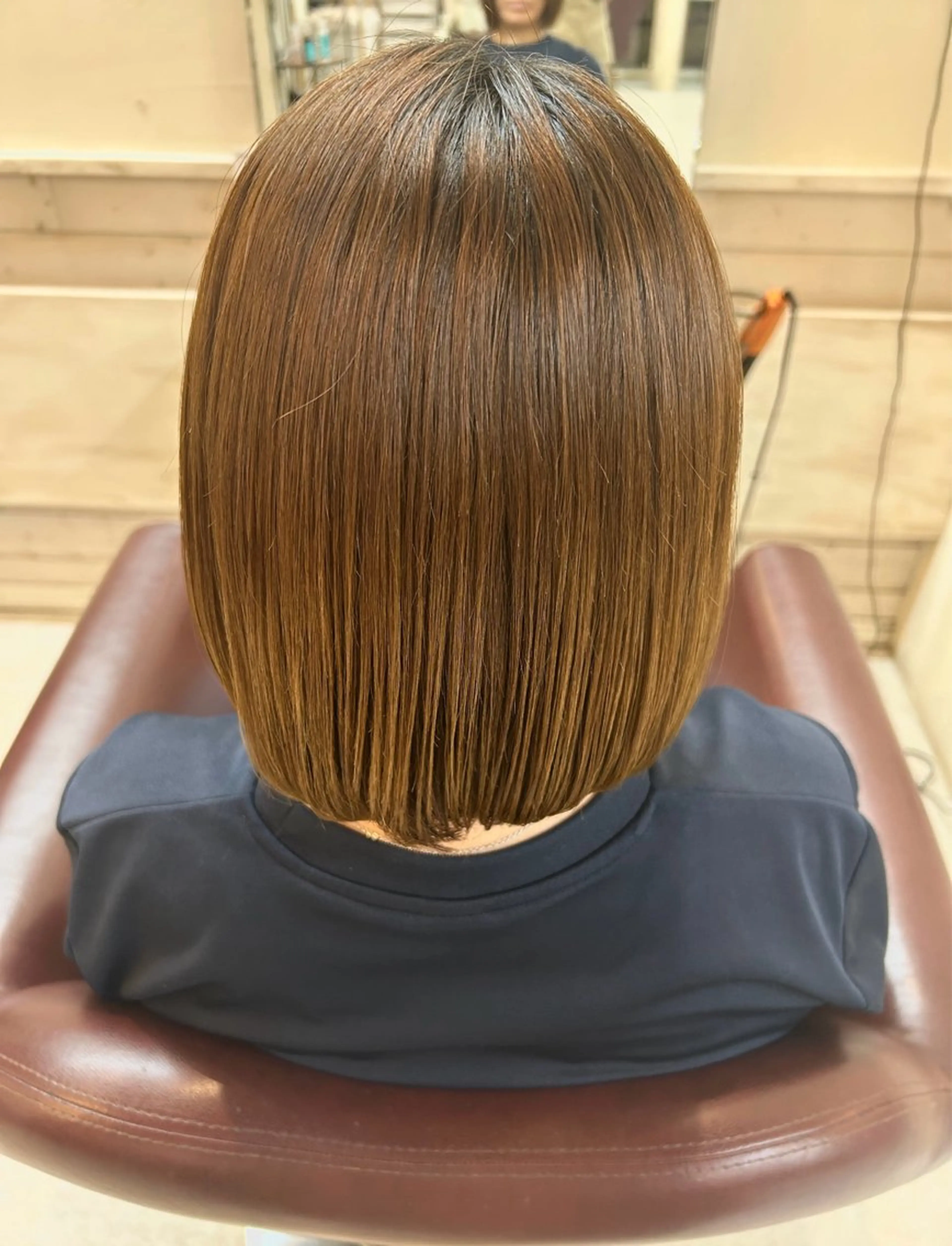 ミディアム パーマ 縮毛矯正 Kota Chisatoのヘアスタイル