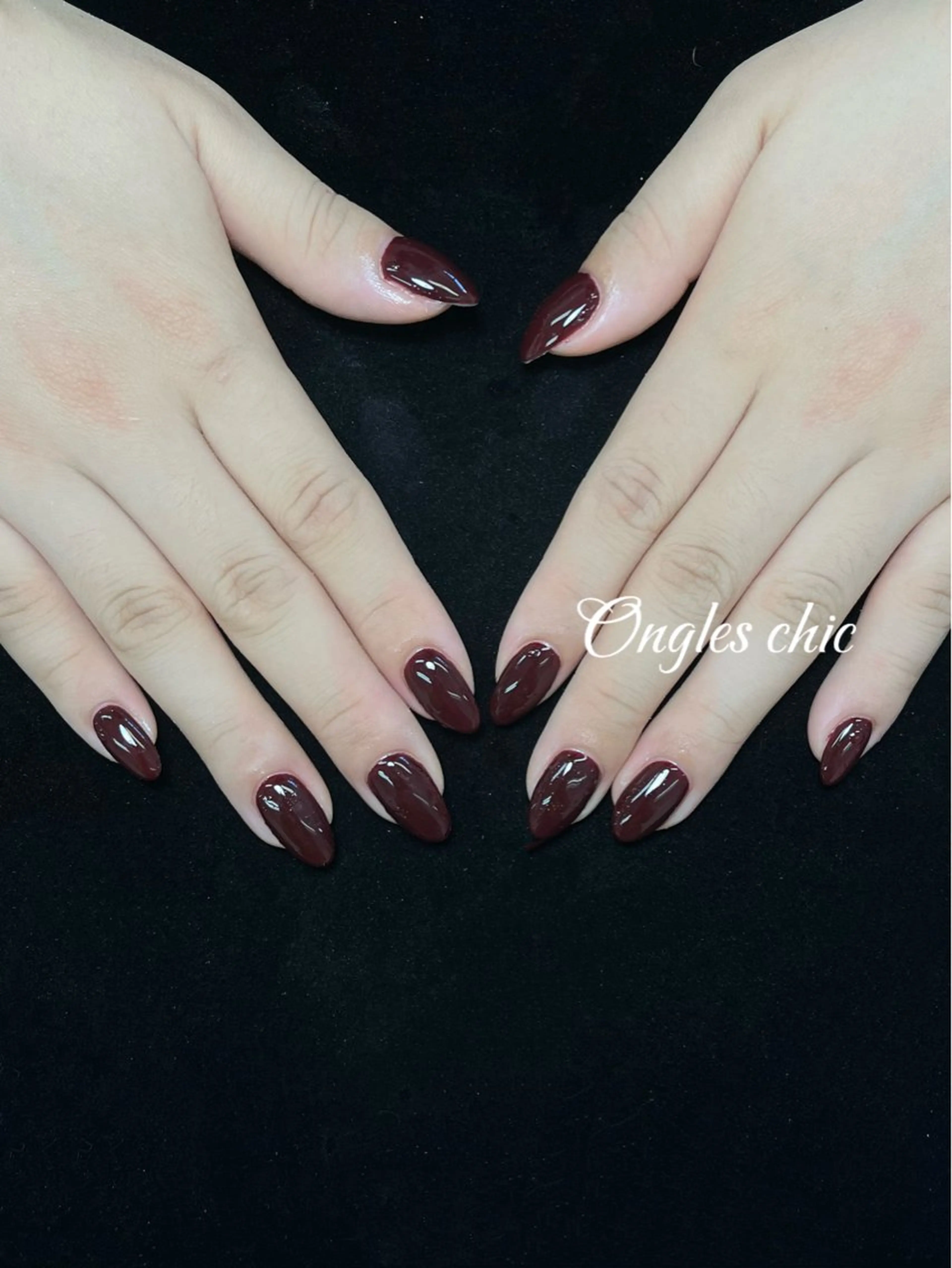 ネイル ハンドネイル ongles chicのネイルデザイン