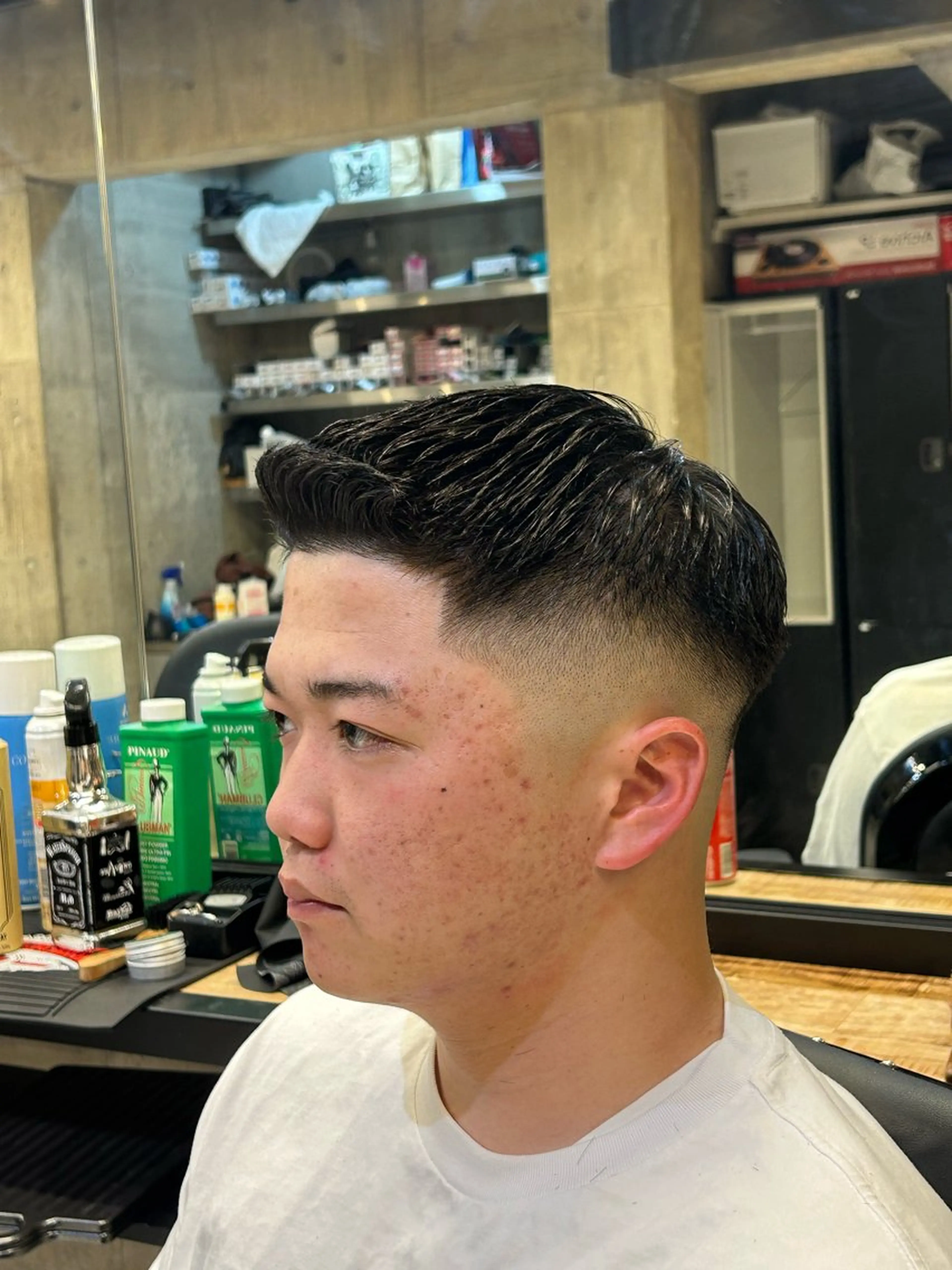 バーバースタイルカット+シャンプーの写真