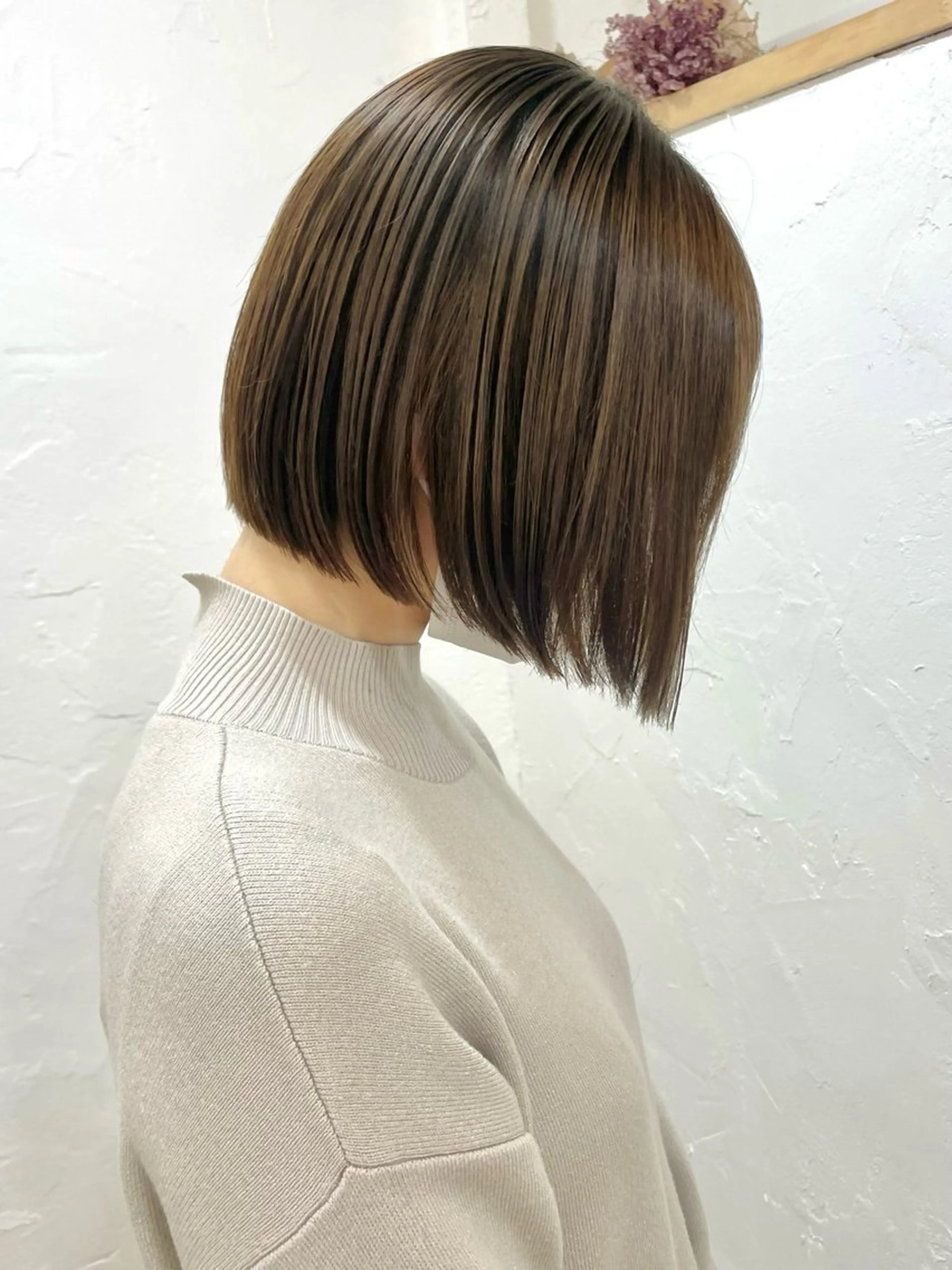 ショート 髪質改善 似合わせカット トリートメント カット 💖褒められサラ艶髪 💖髪質改善💖本木のヘアスタイル