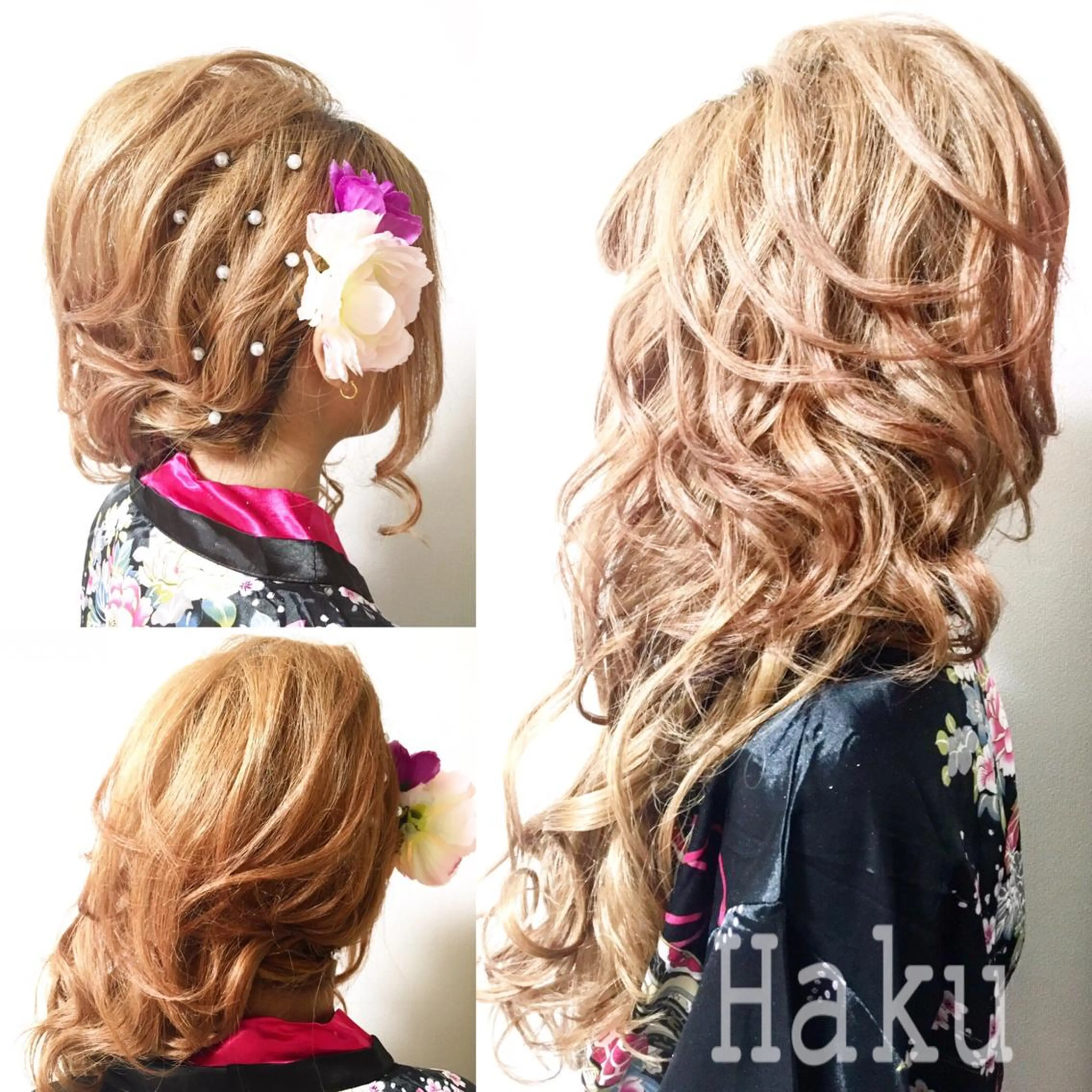 ミディアム セミロング ロング ヘアアレンジ ＊ asukaのヘアスタイル