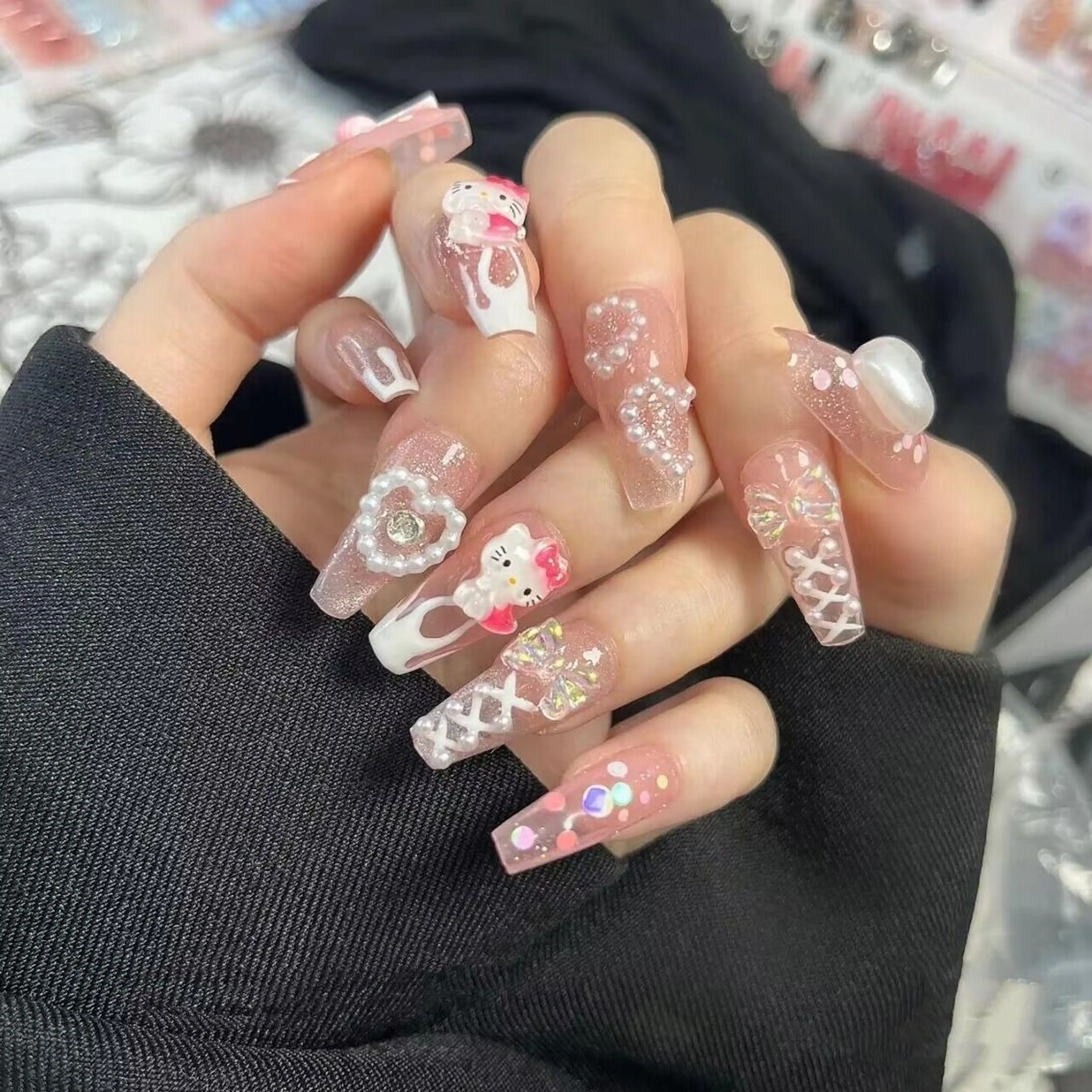 ネイル ハンドネイル lucky シュウのネイルデザイン