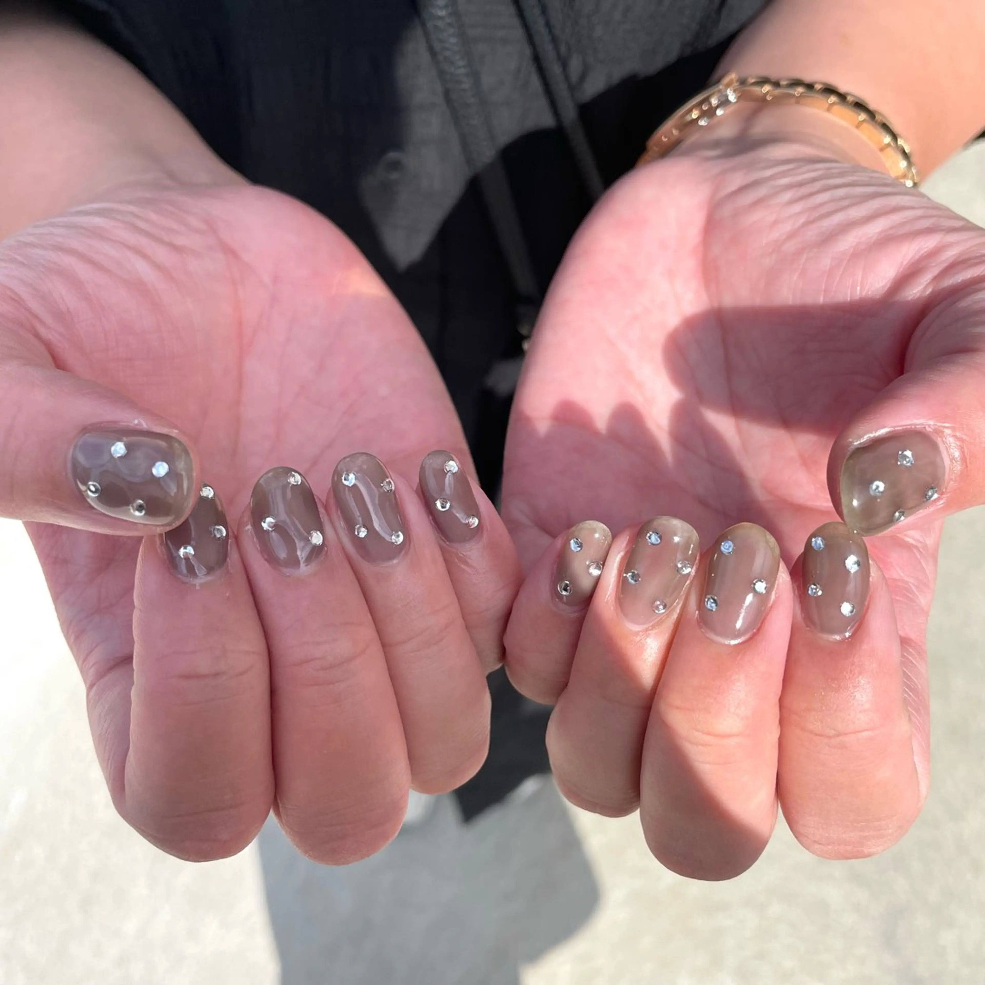 ネイル ハンドネイル Sea  nail by emaのネイルデザイン