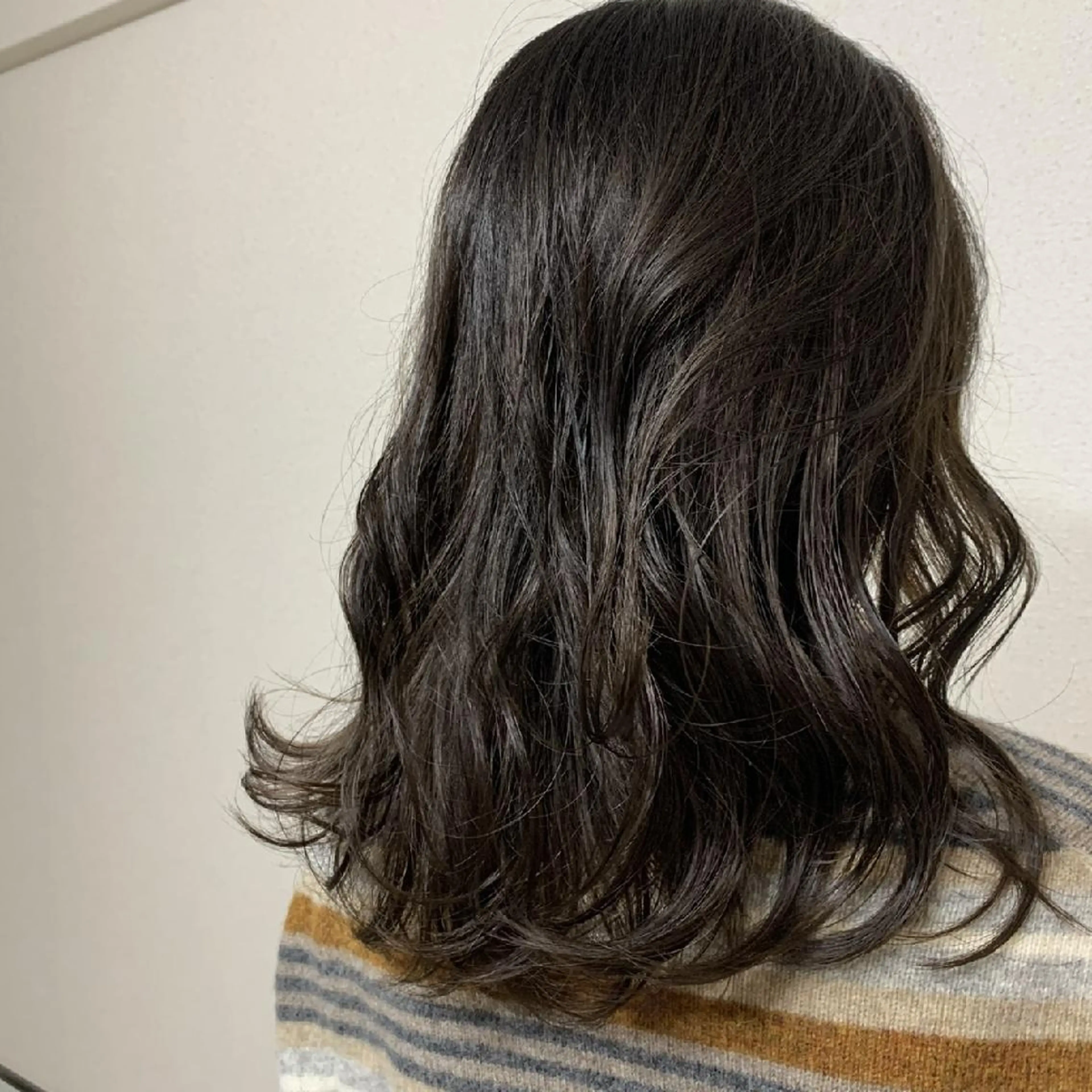 セミロング ヘアアレンジ カラー See by merのマツエク・マツパデザイン