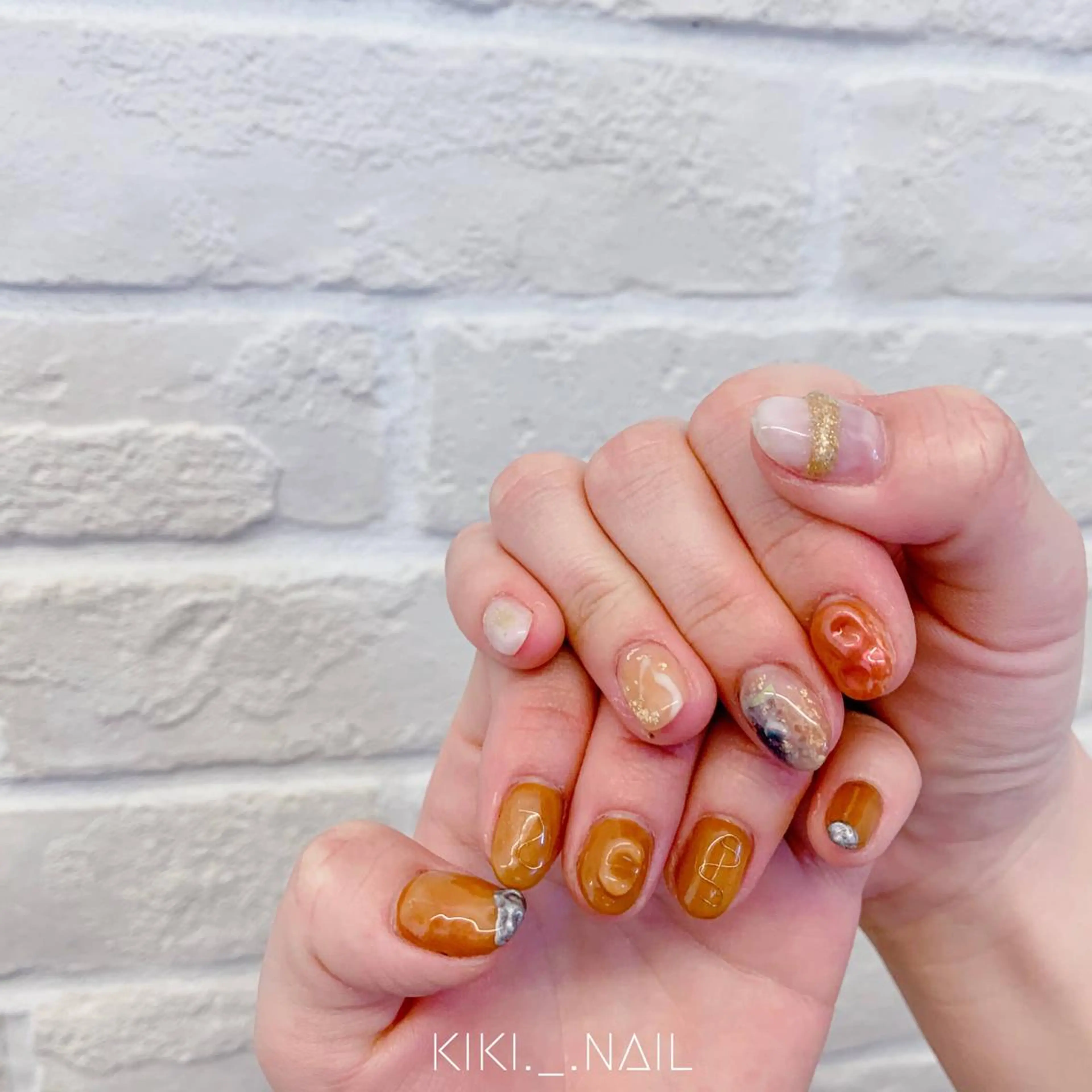 ネイル ハンドネイル HAIR & FACE EDGE（エッジ）所属・kiki ._.nailのマツエク・マツパデザイン