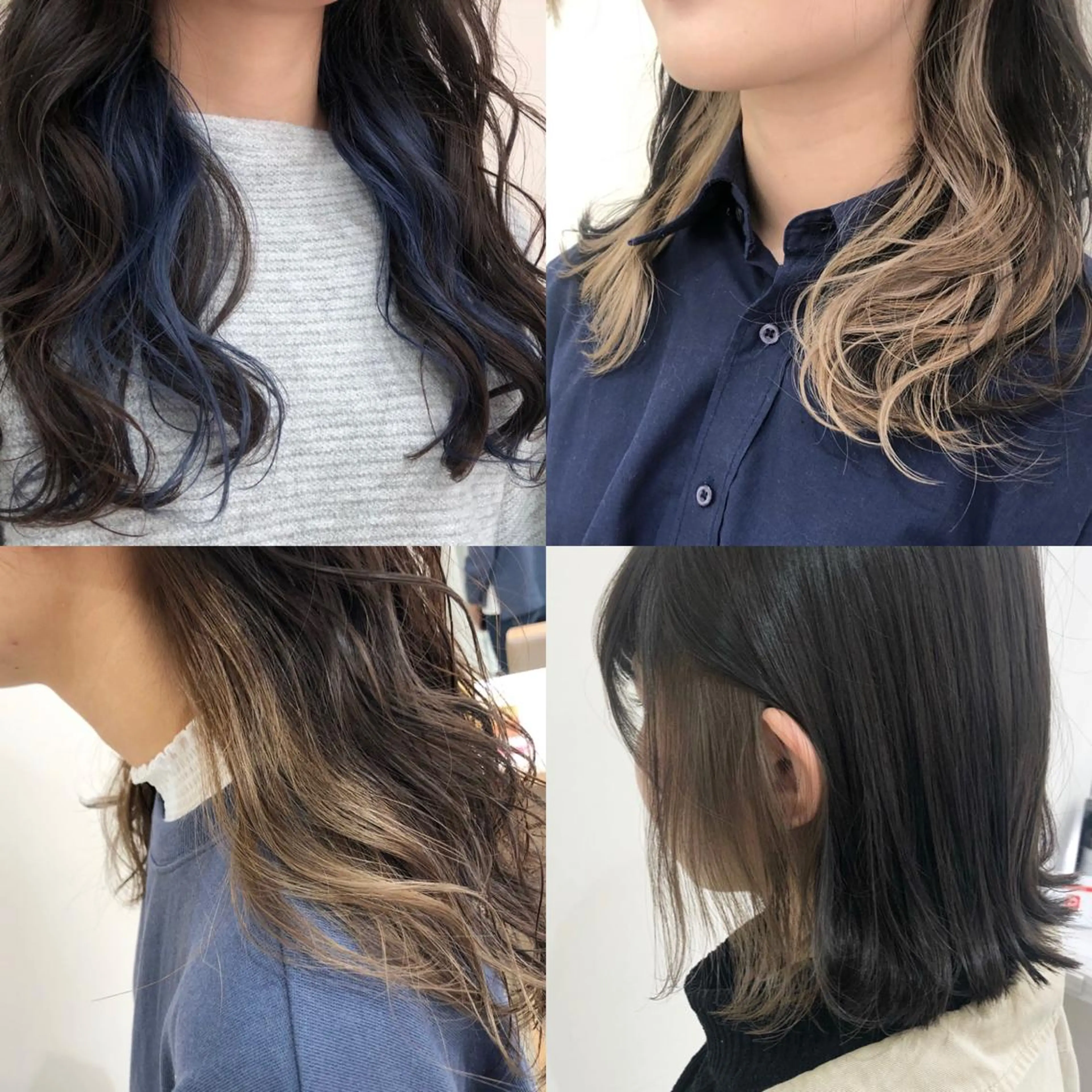 セミロング ヘアアレンジ 酸性縮毛矯正で作る 艶髪/渡邊祐子のヘアスタイル