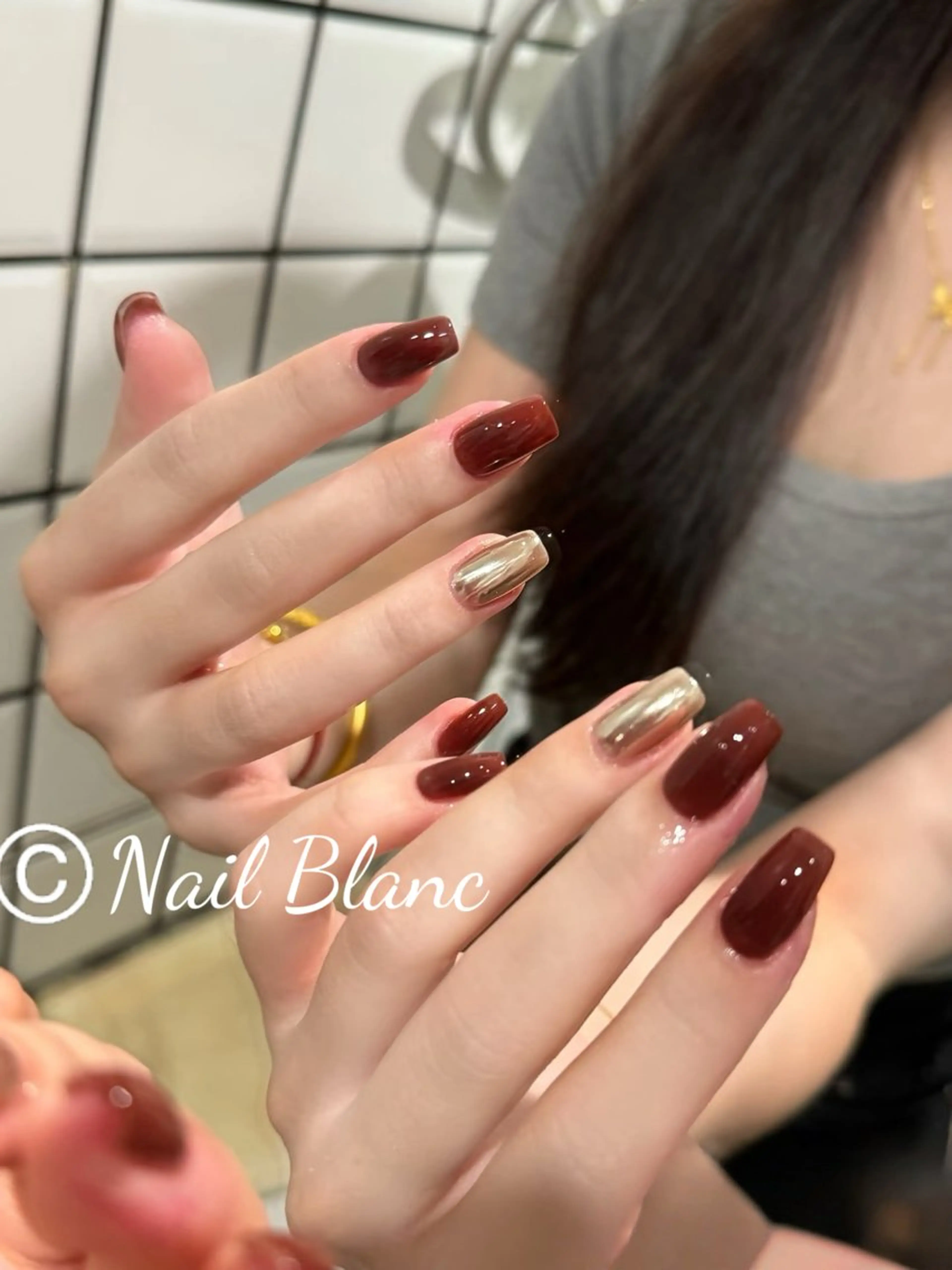 ネイル ハンドネイル Kurehashi Yui🧸のネイルデザイン