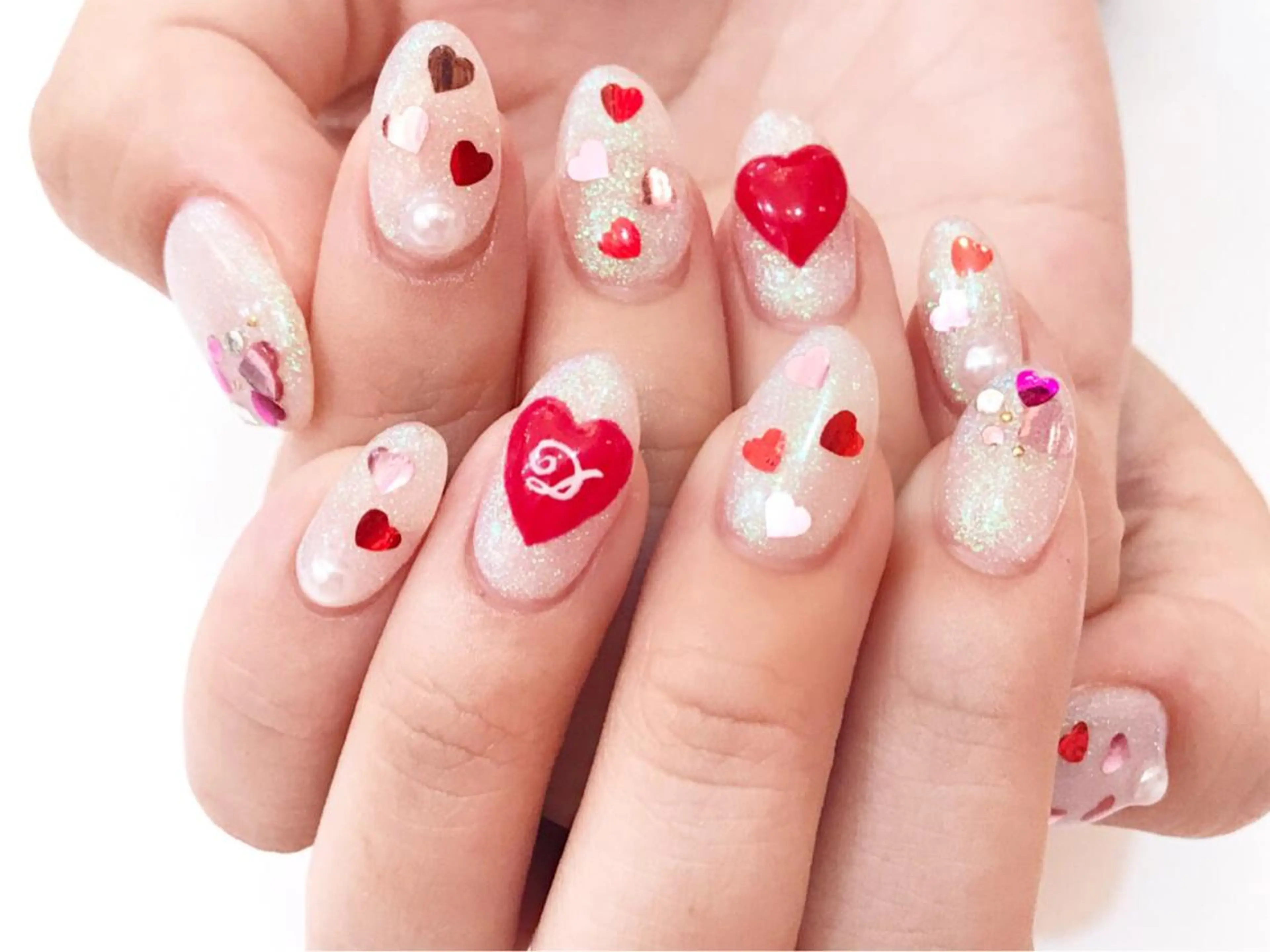 セミロング カラー パーマ ヘアアレンジ メンズ キッズ ネイル マツエク・マツパ NAILSGOGO shibuyaのネイルデザイン