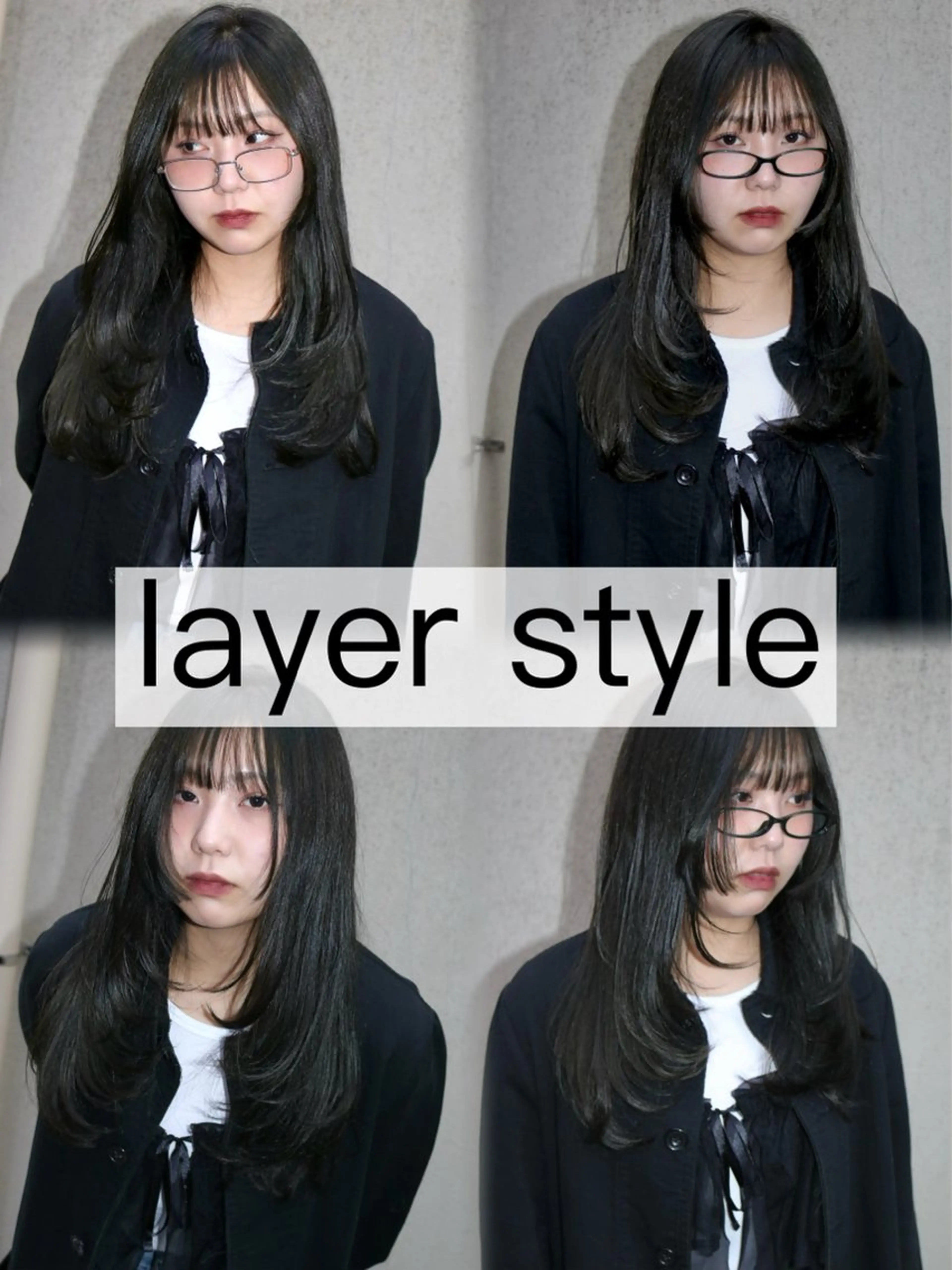 ロング 姫カット レイヤーカット カット ヘアカラー 愛華 【geep】のヘアスタイル