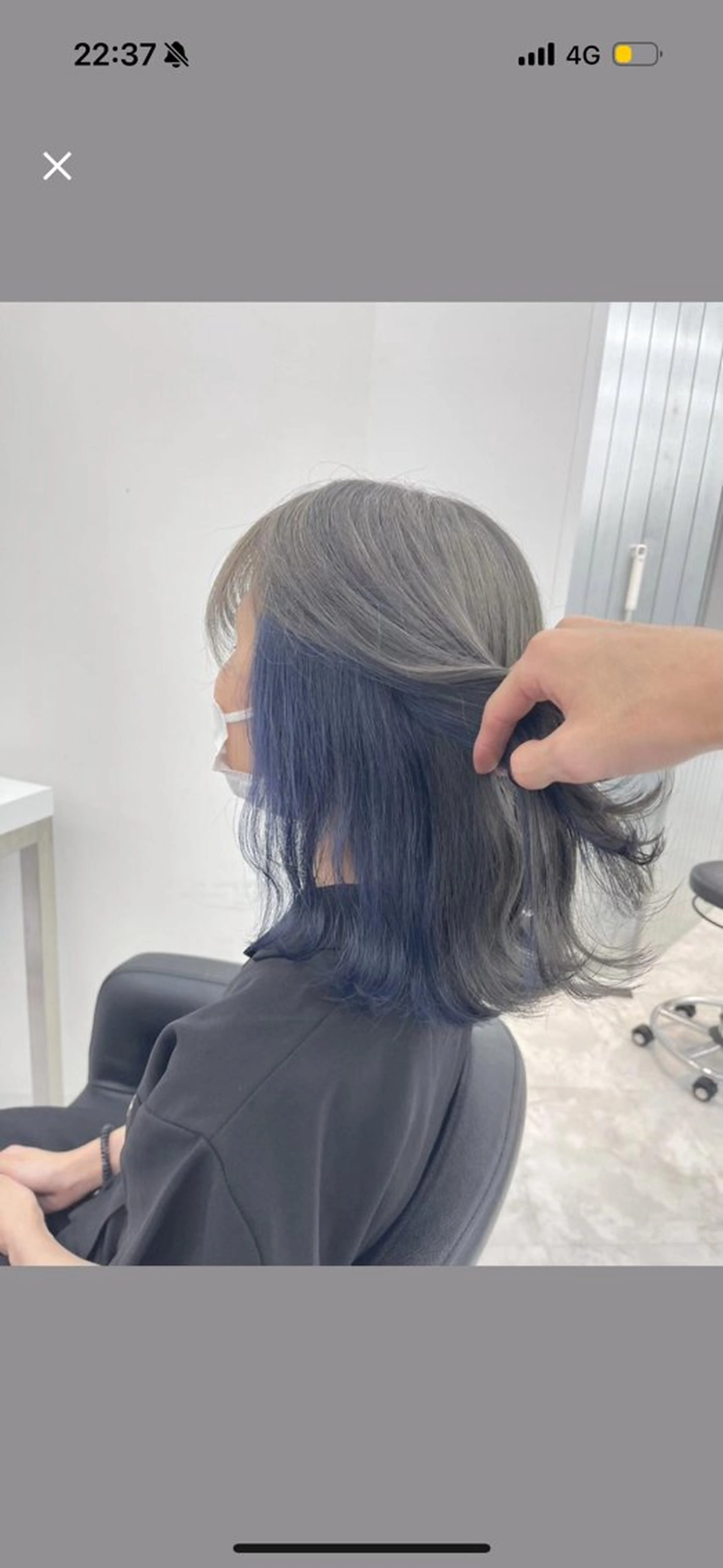 ミディアム カラー 💫トレンドパーマ 友輝💫のヘアスタイル