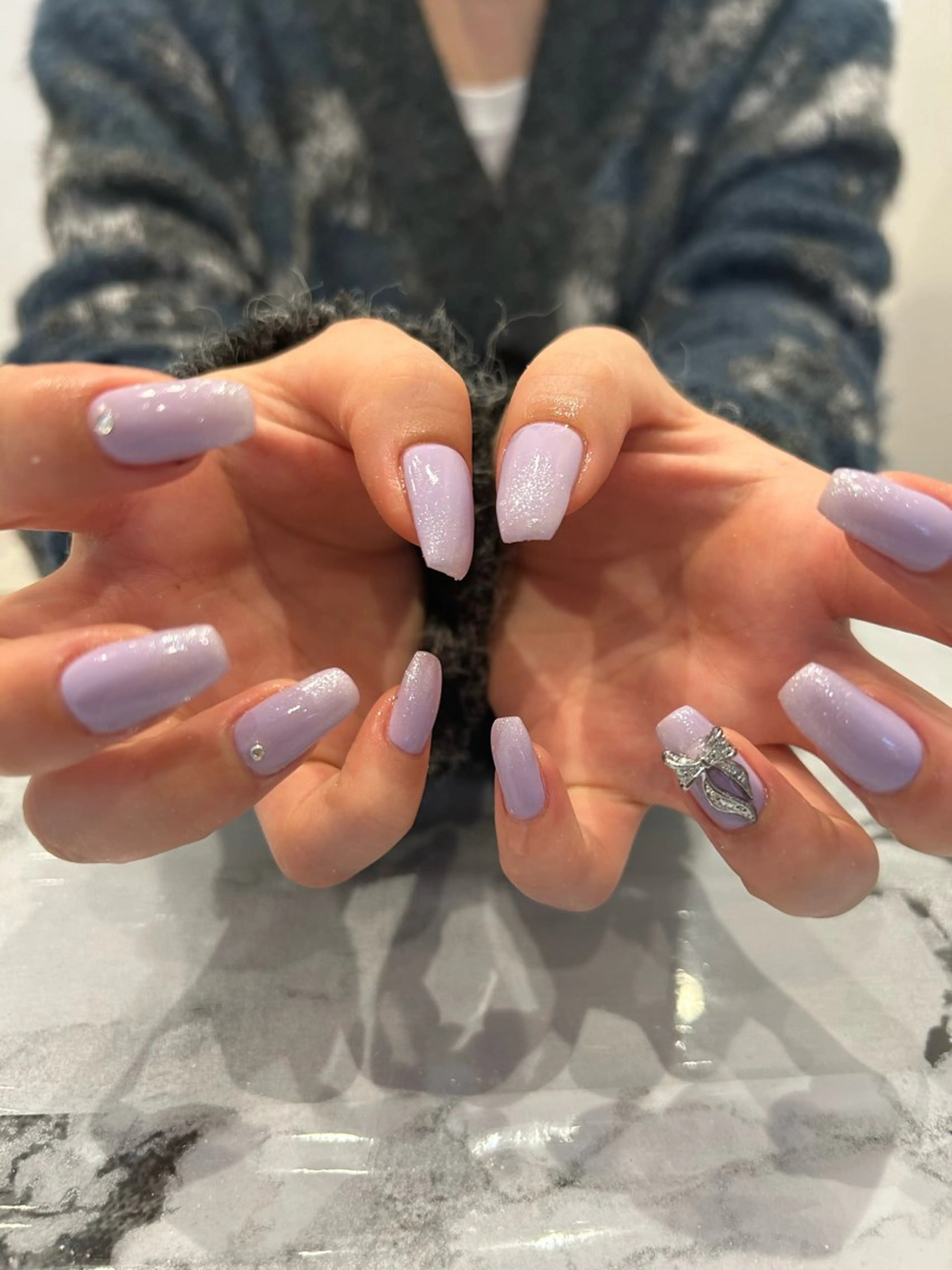 ネイル ハンドネイル 🎀PLATINUM DOLL はな🎀のネイルデザイン