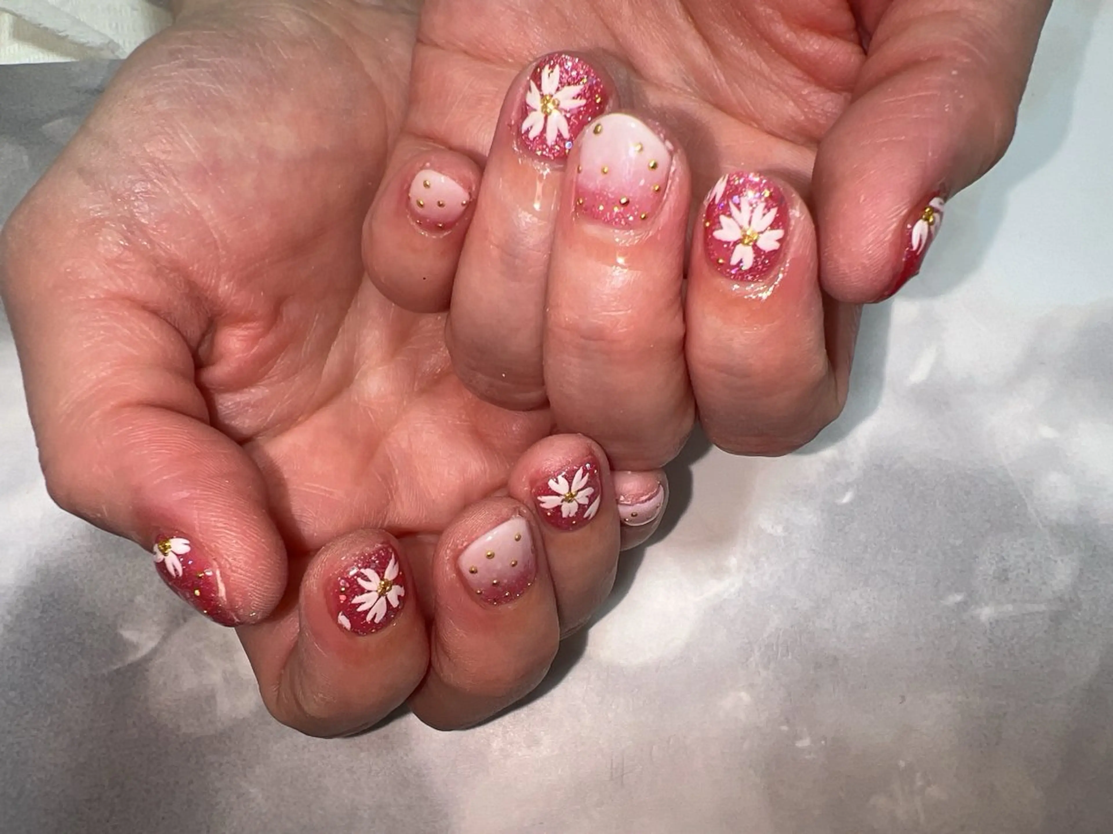 ネイル 桜ネイル coco nailのネイルデザイン