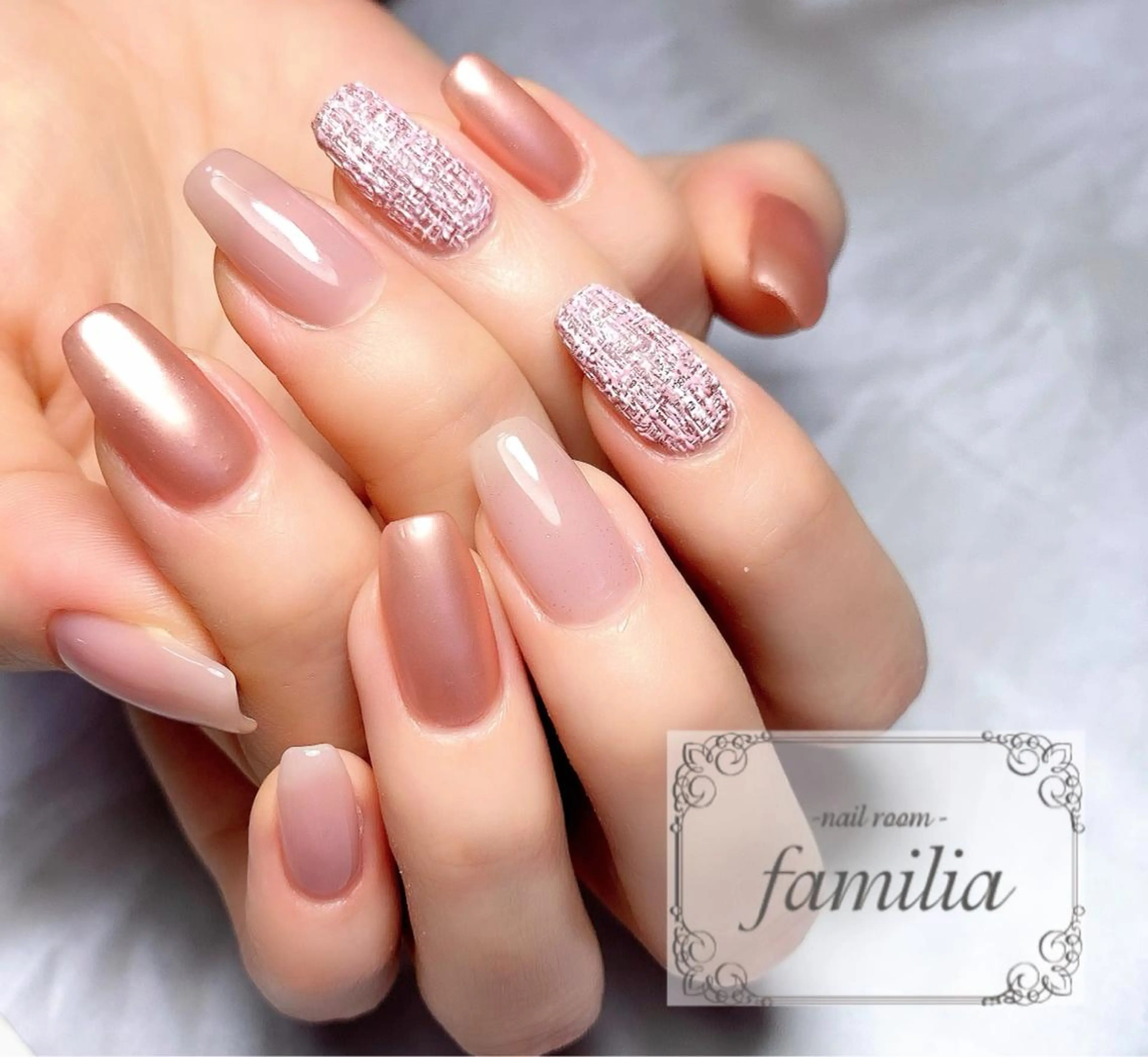 ネイル ハンドネイル -nailroom- familiaのネイルデザイン