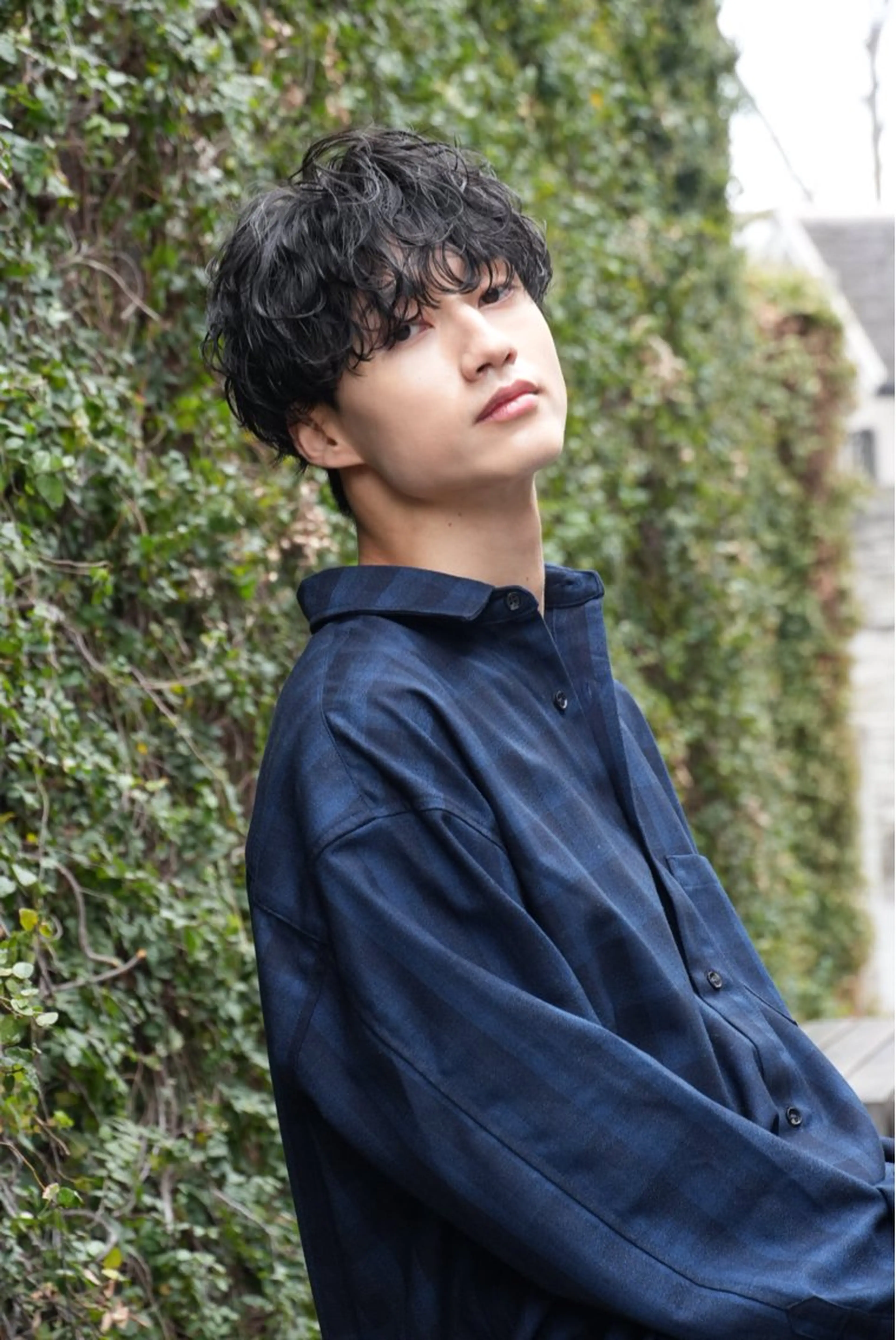ショート パーマ メンズ カット パーマ トリートメント ヘアセット 美容師歴6年 fifth前比嘉💥のヘアスタイル
