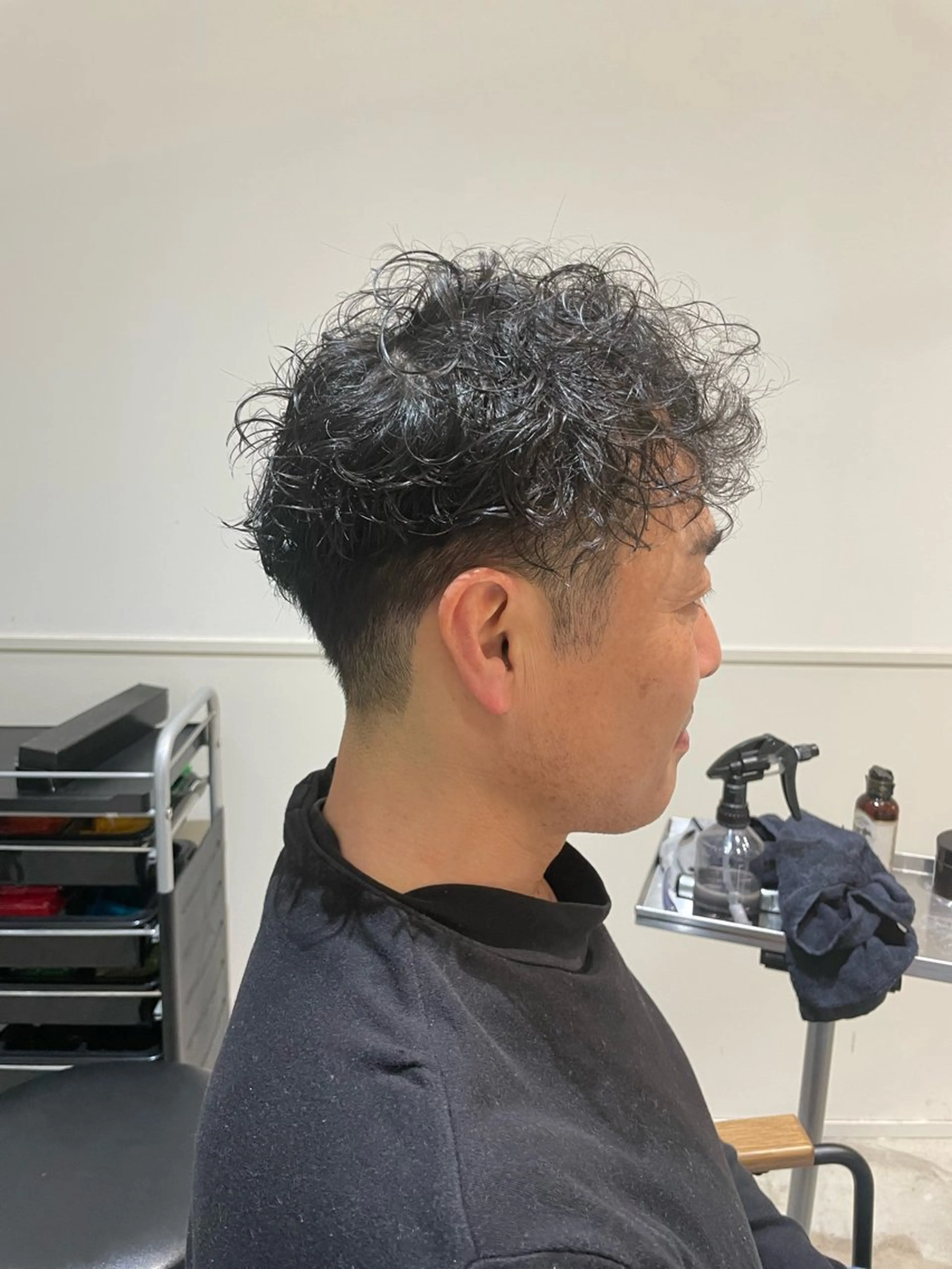 パーマ メンズ メンズパーマ 松井 せりのヘアスタイル