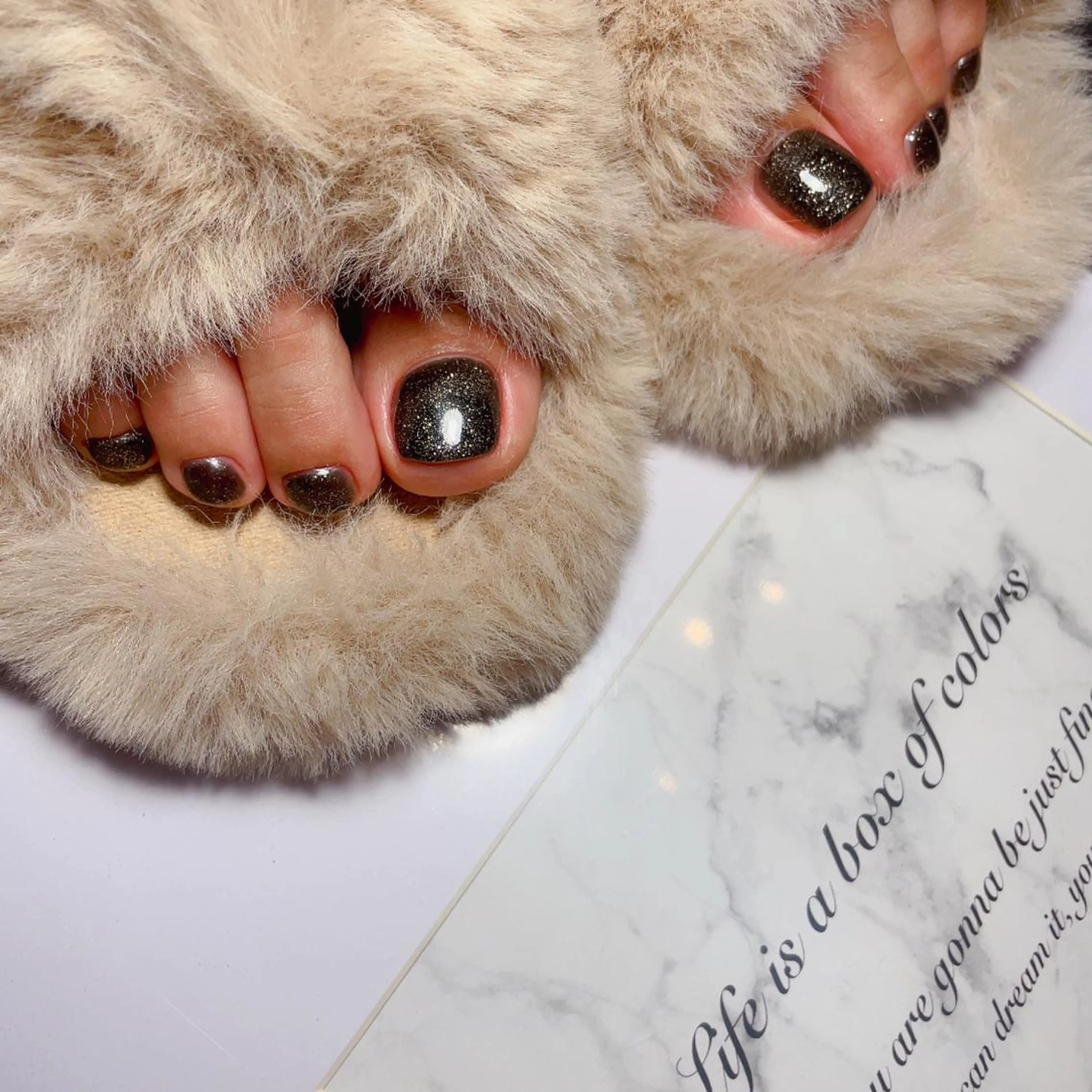 ネイル フットネイル 南野 由希のネイルデザイン