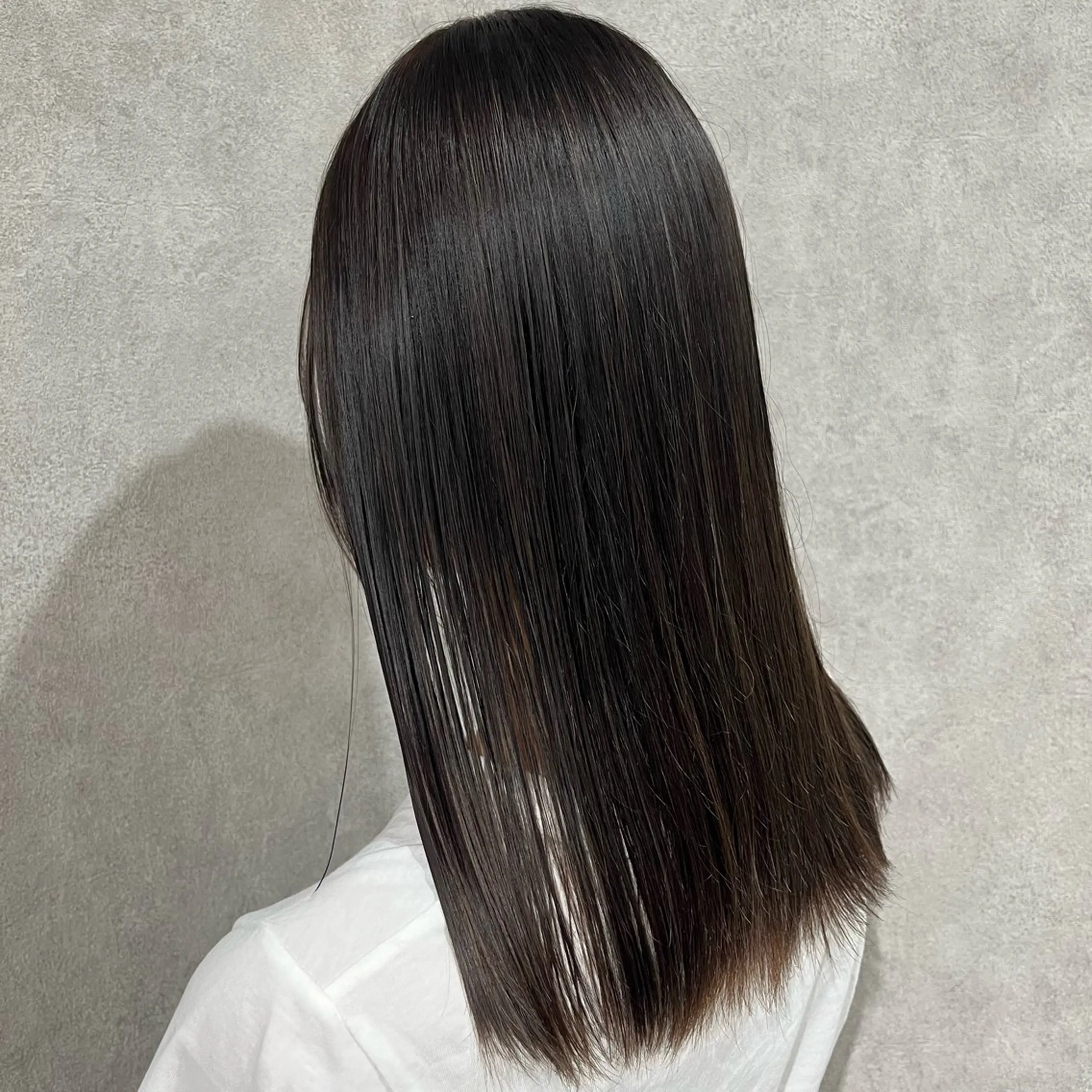 セミロング カラー 透明感カラー ハイライトカラー ハイライト ボブ/ハイトーン特化 solua上本町のヘアスタイル