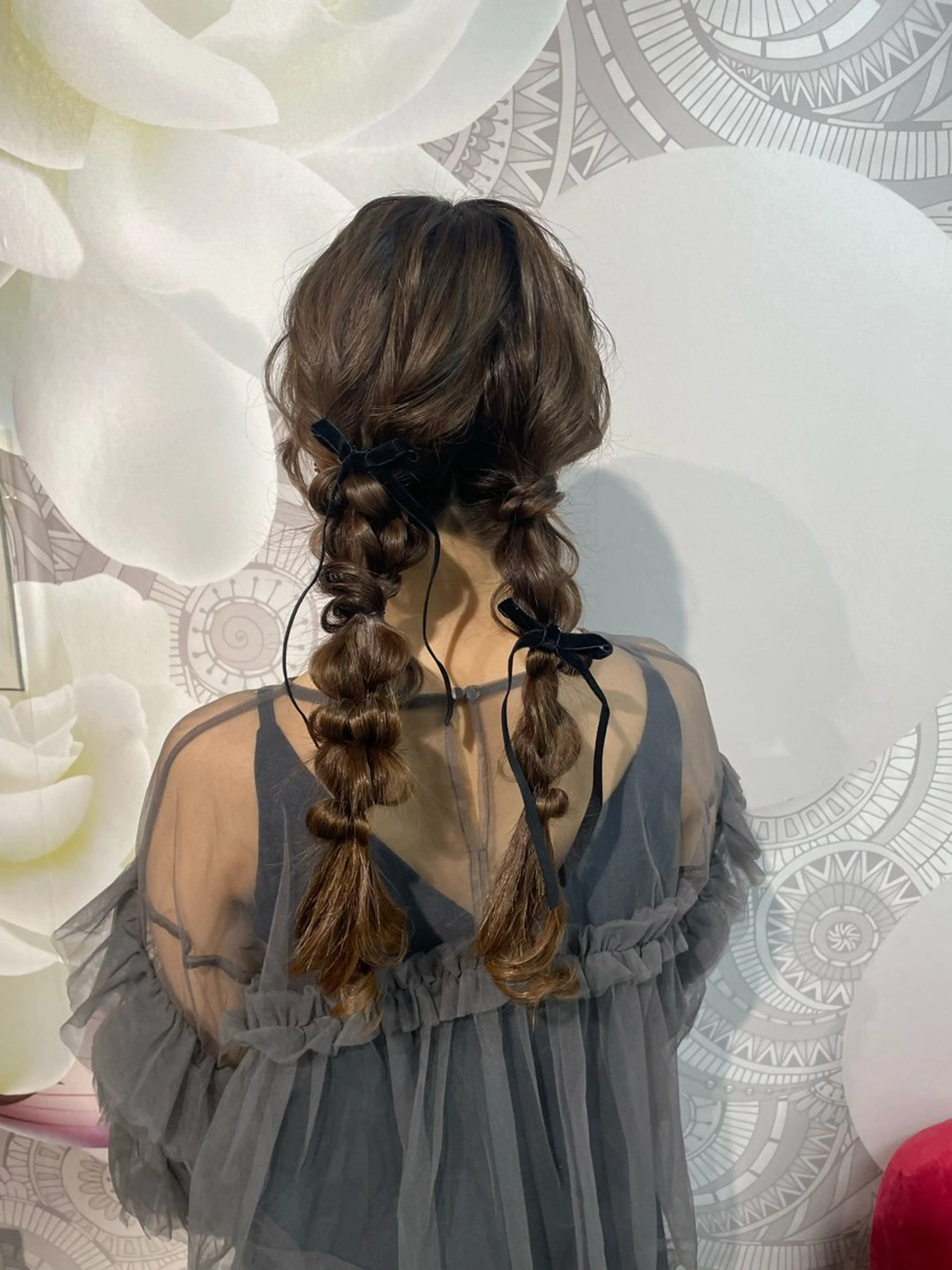 ヘアアレンジ ヘアセット 佐野 優美子のヘアスタイル