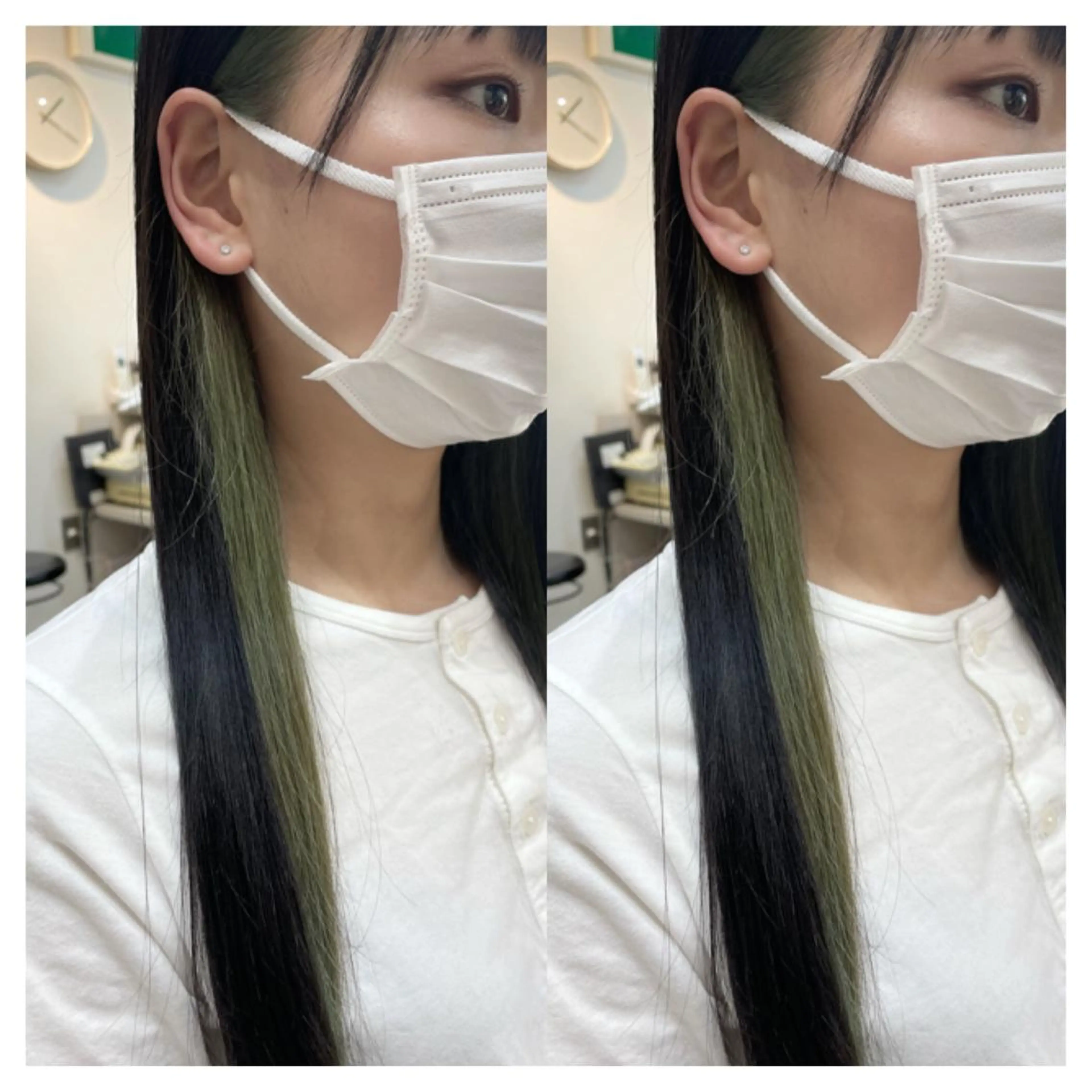 ロング カラー カット ヘアカラー トリートメント 村山 茉衣のヘアスタイル