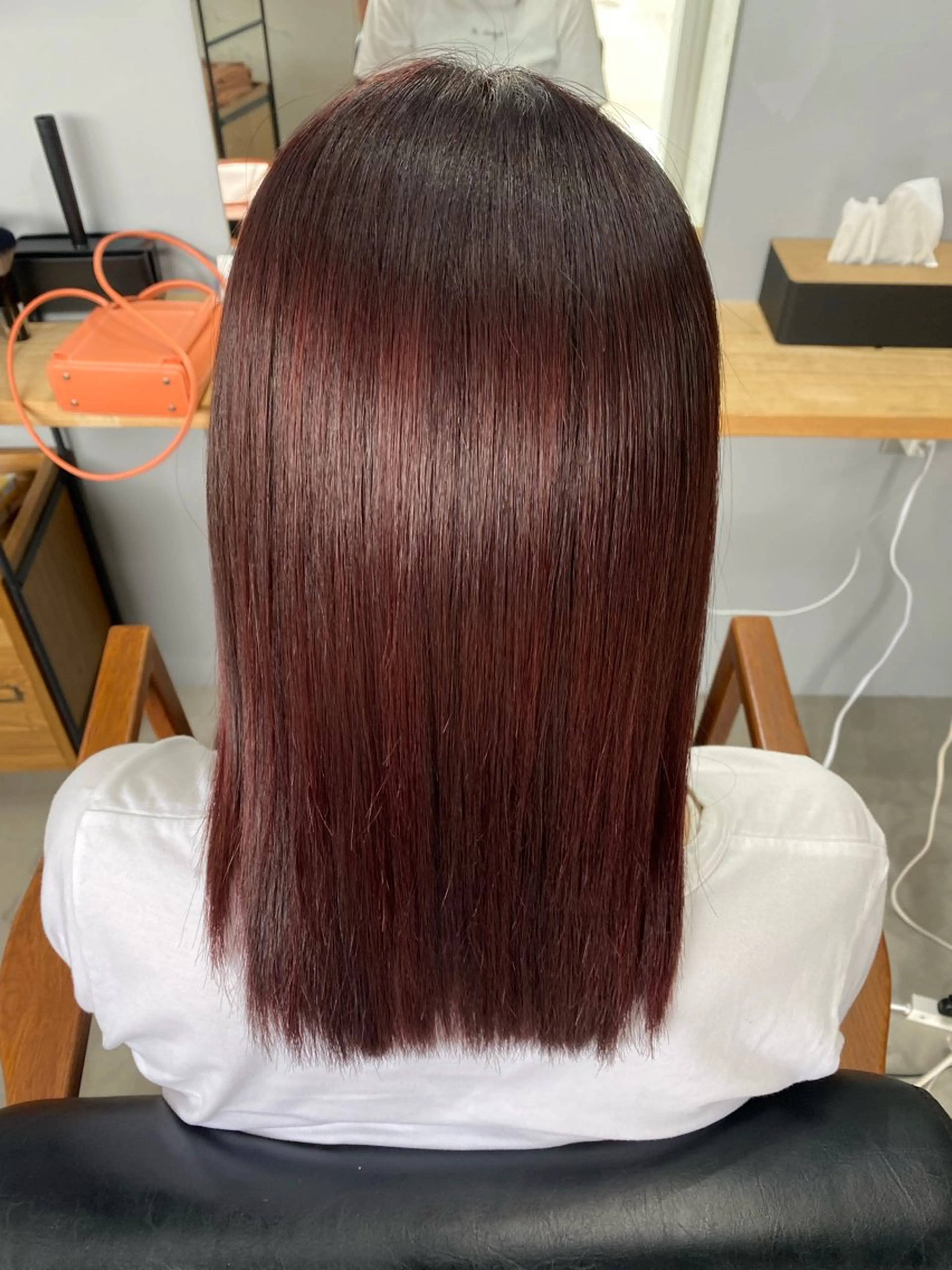 カット＋髪質改善カラーの写真