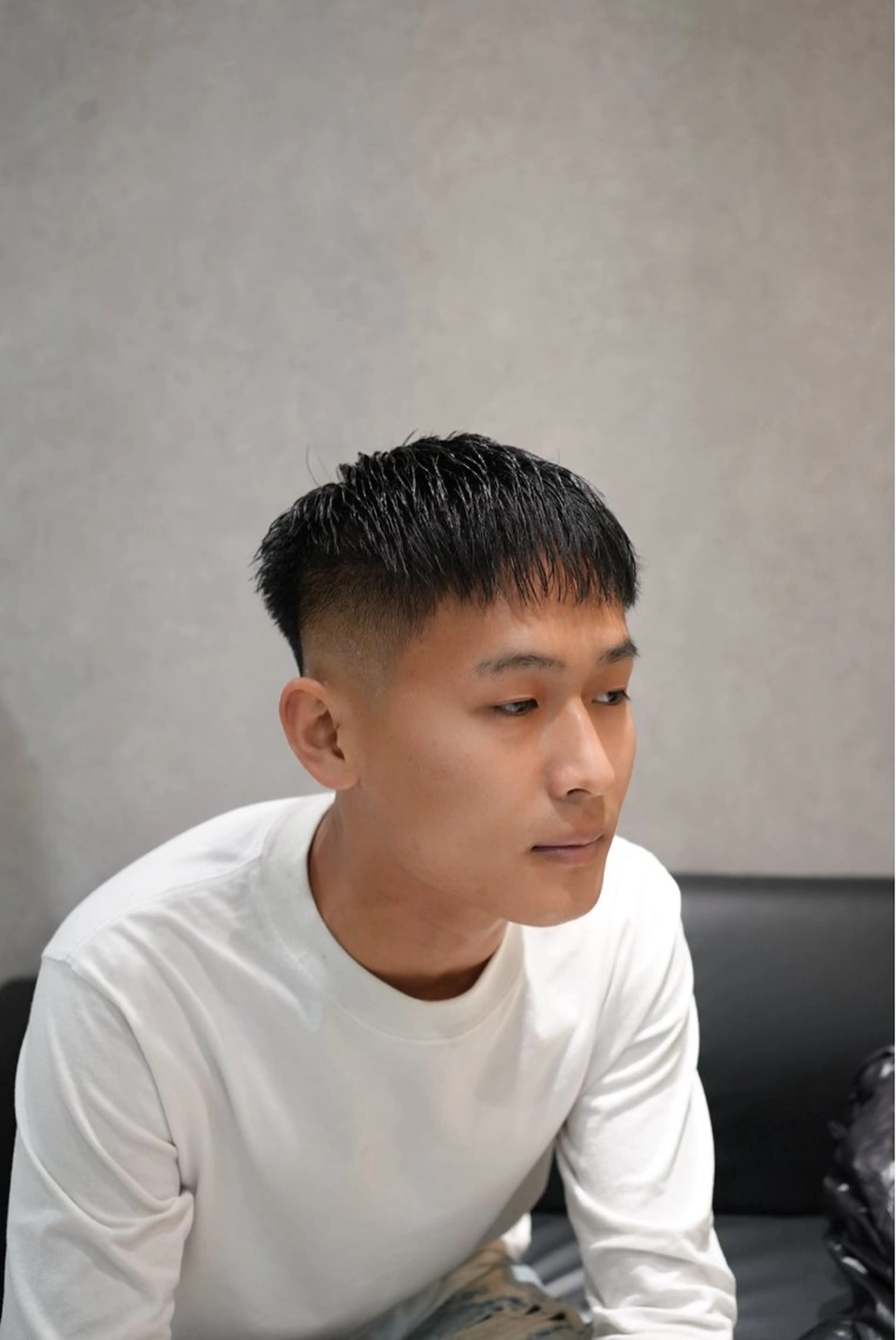 メンズ フェードカット カット Men’s  salon ANSWER所属・SHIZUKU 大阪短髪フェードのヘアスタイル