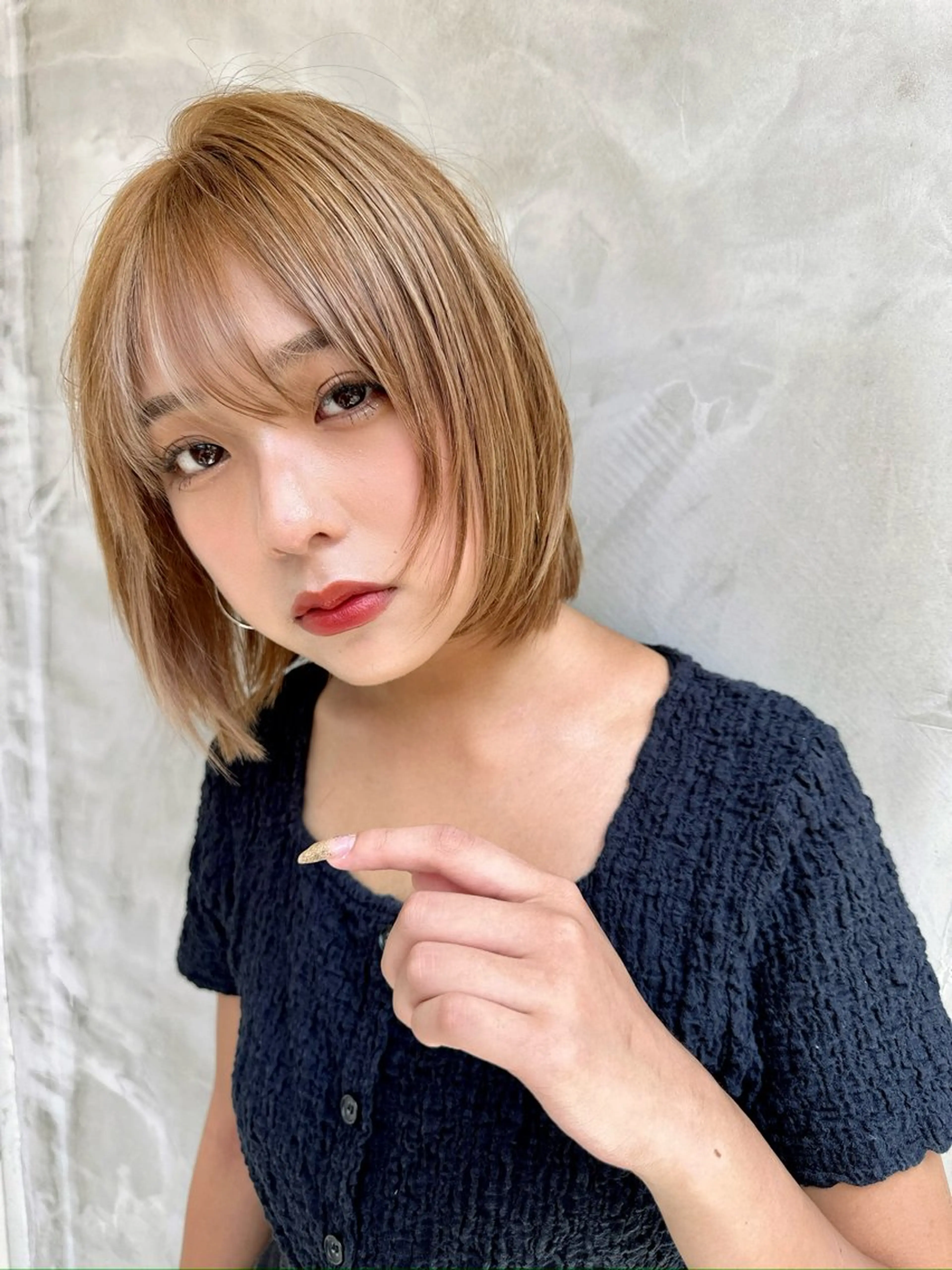 ミディアム ✨心斎橋髪質改善 ボブ鈴木佑弥✨のヘアスタイル