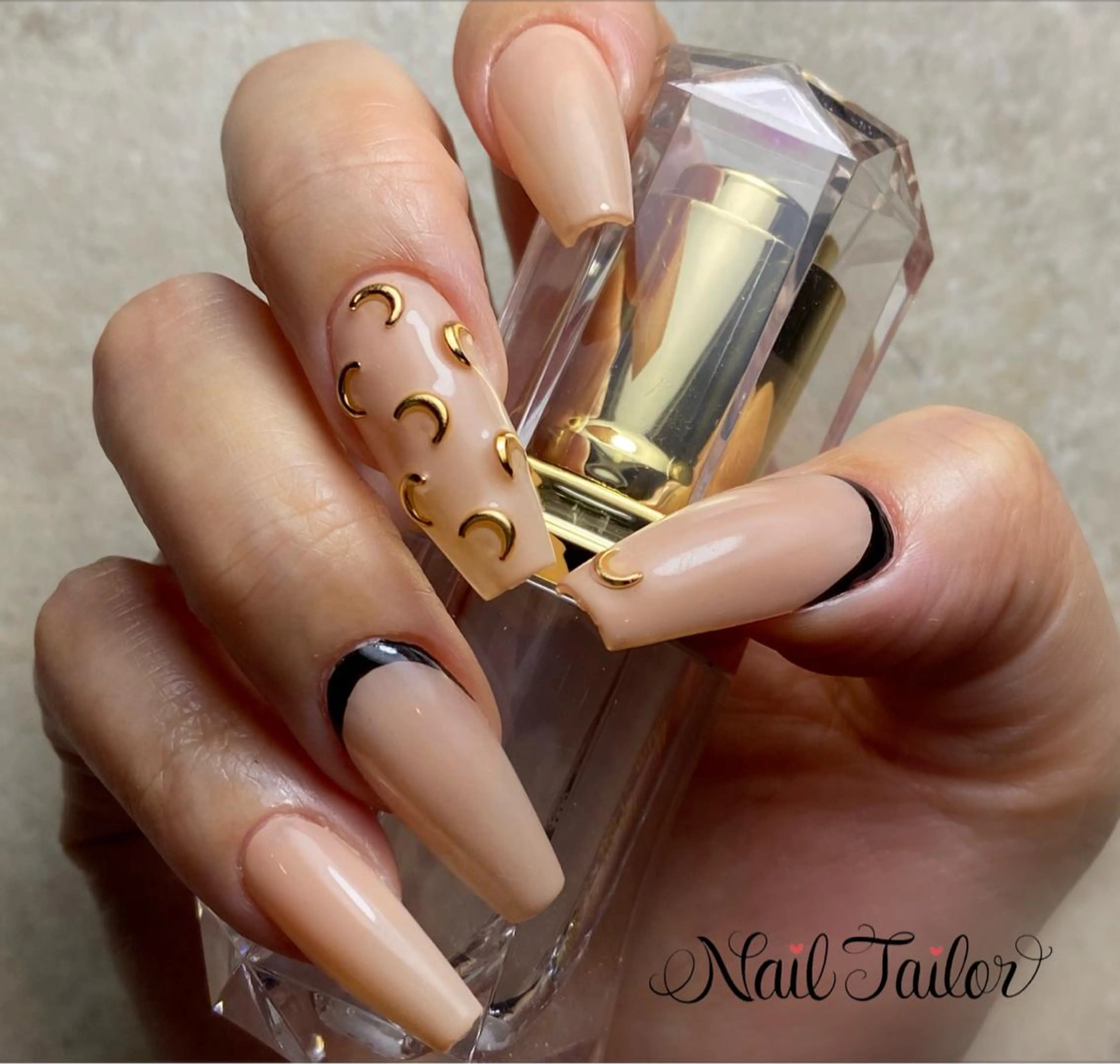 ネイル 長さ出し フレンチネイル ジェルネイル ワンカラーネイル 〜Nail Tailor〜　ネイルテイラー所属・NailTailor ネイルテイラーのネイルデザイン