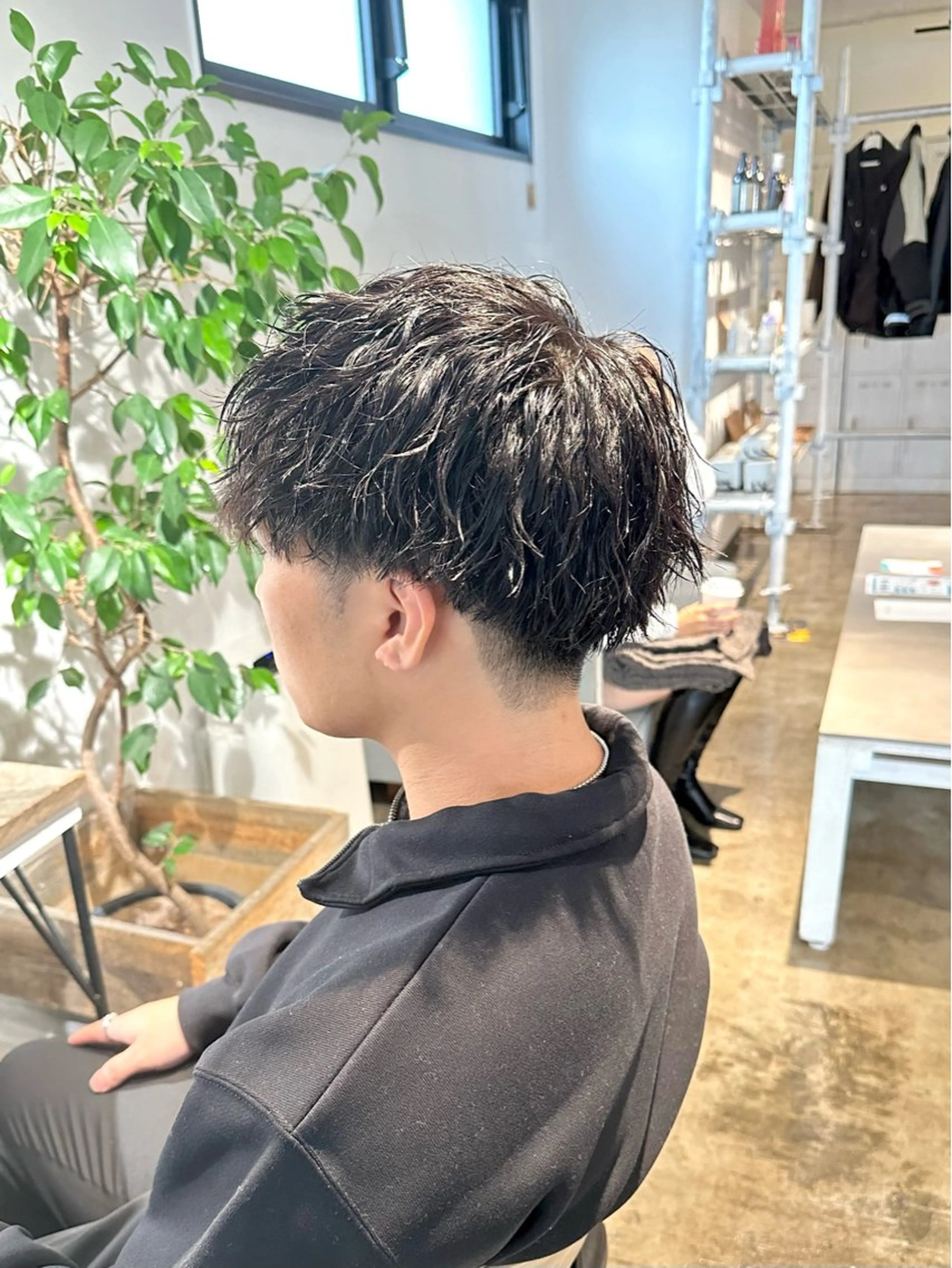 メンズ マッシュ メンズパーマ メンズツイストパーマ ツイストパーマ カット パーマ トリートメント 骨格補正施術/メンズ 専門美容師/YUYAのヘアスタイル