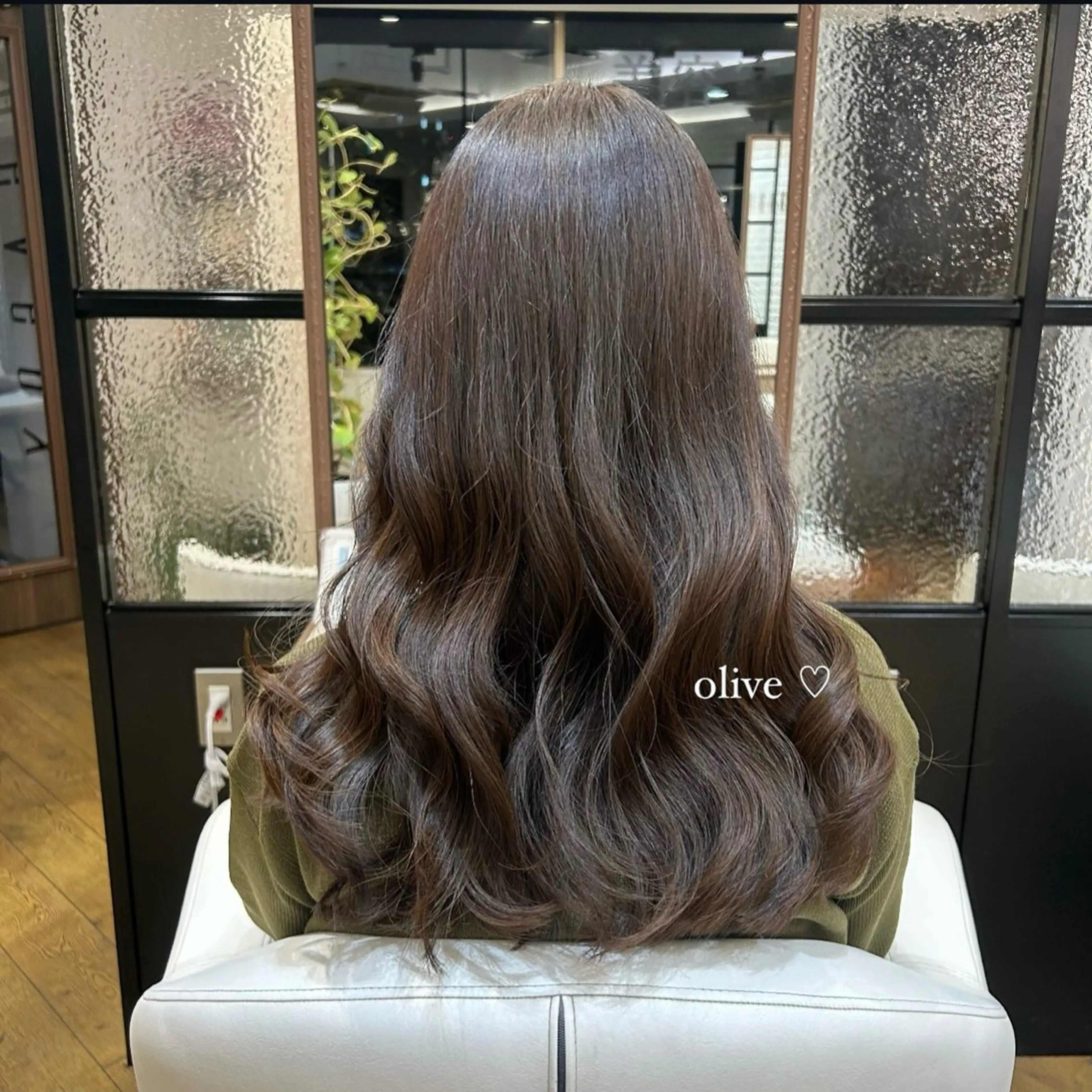 ロング カラー 🫧 河内 瑠莉  🫧のヘアスタイル