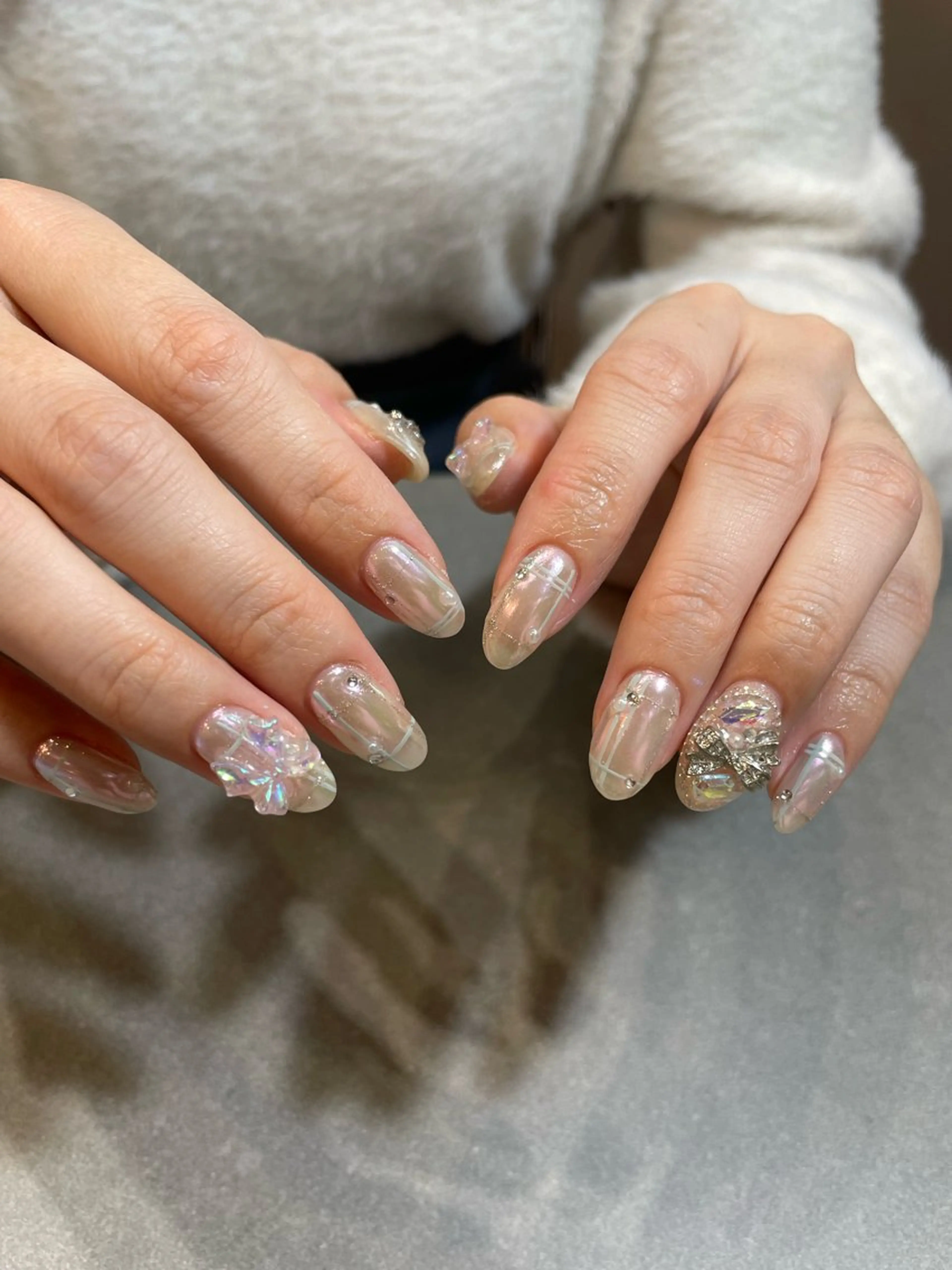 ミディアム colorer suuuのネイルデザイン