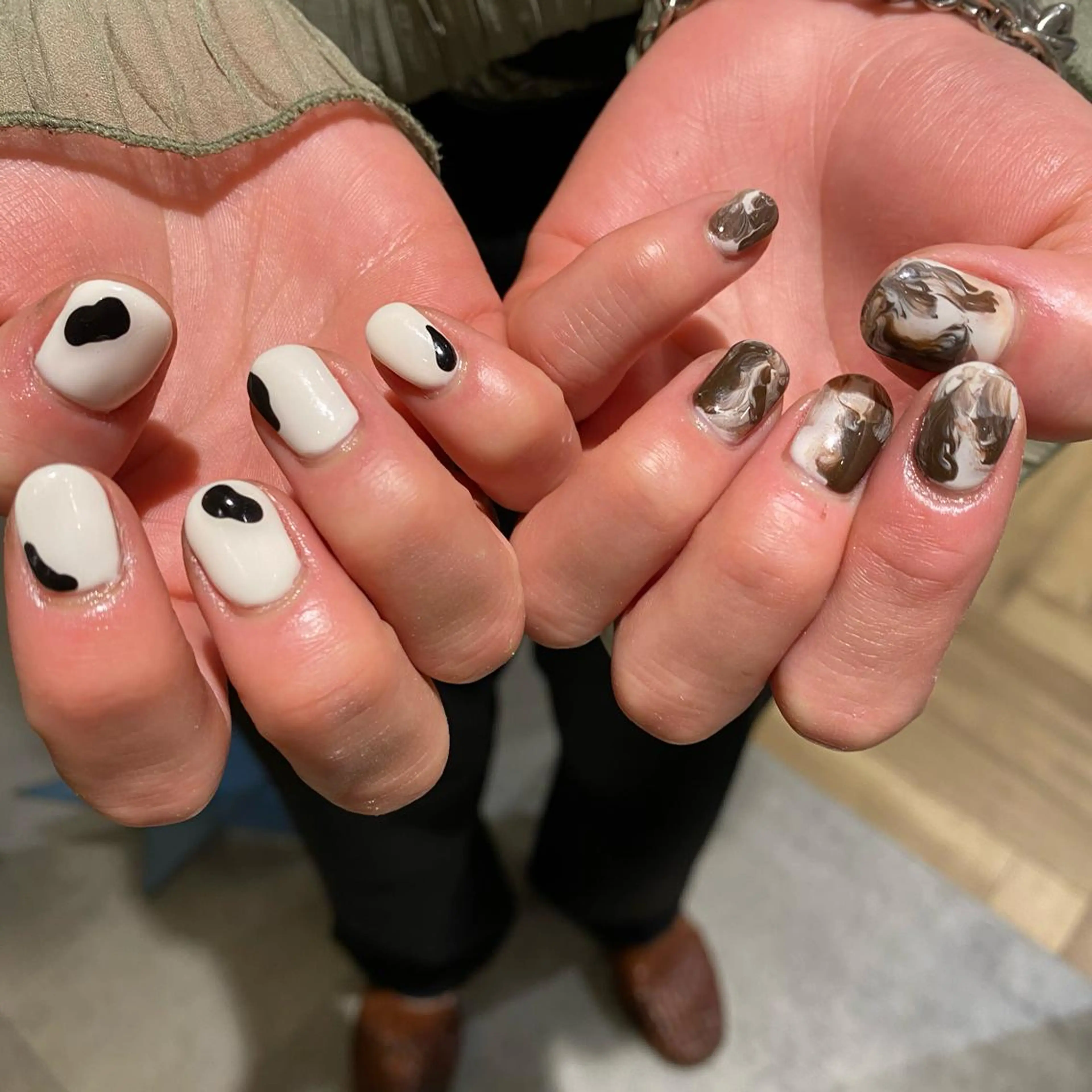 ネイル sio.nail&eyebrow salon shimokitazawa2号店所属・nailist mana𖤐´-のネイルデザイン