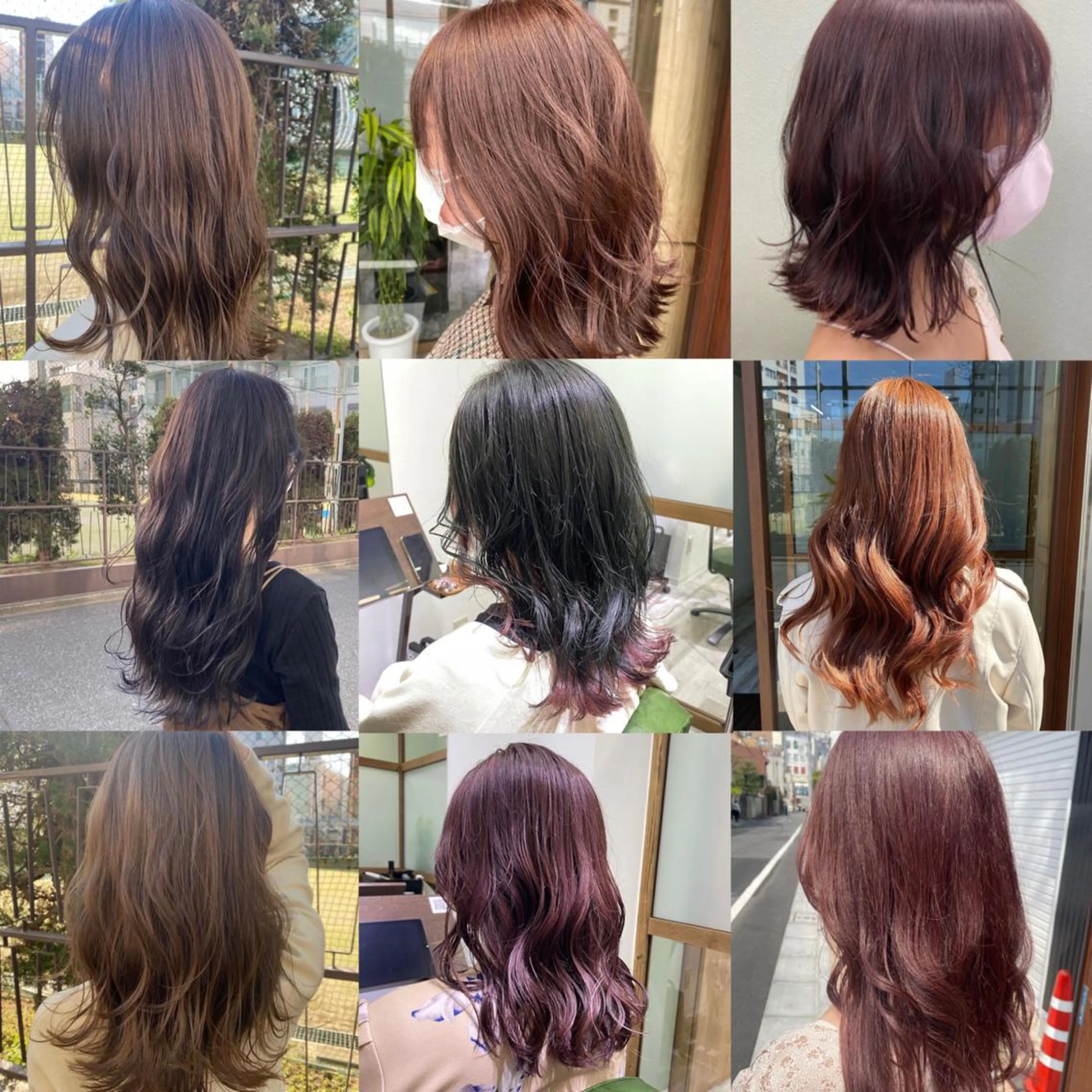 セミロング 赤味消しcolor 🥣♡Ayaのヘアスタイル