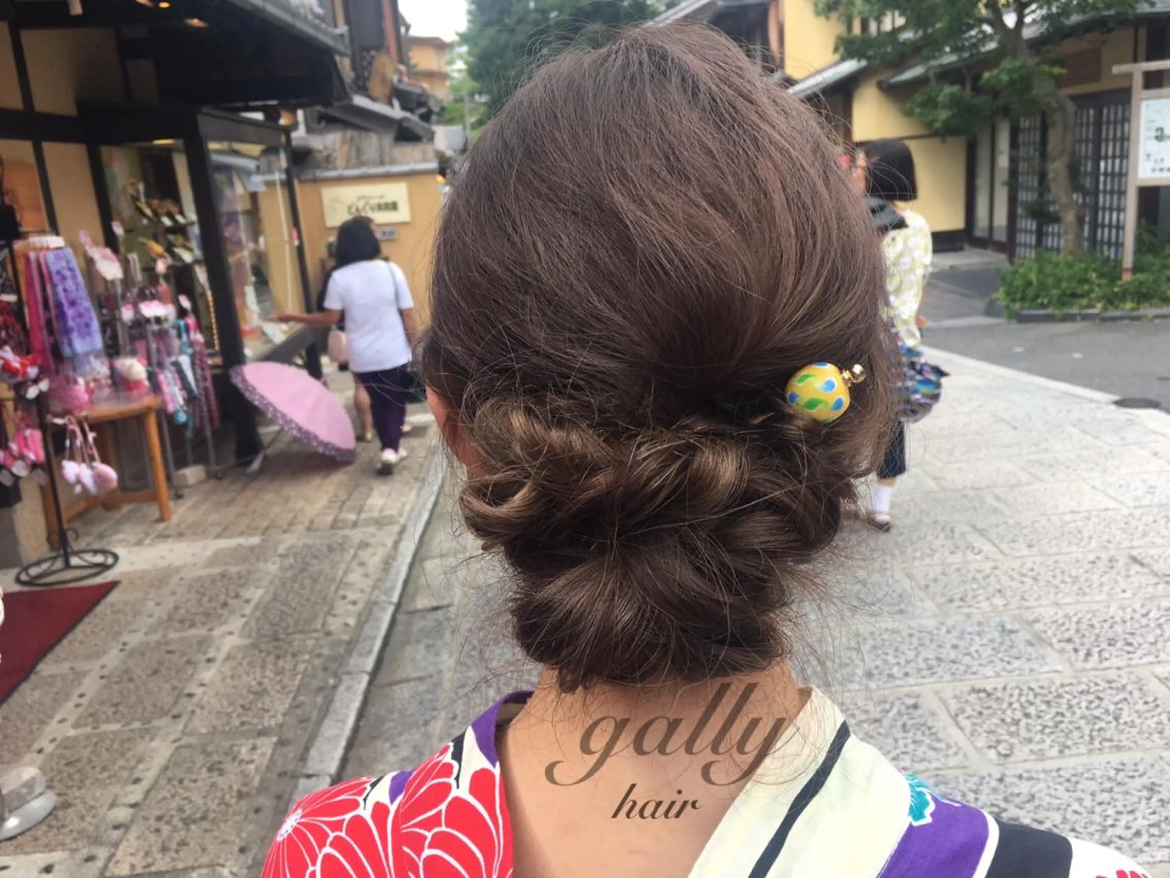 ヘアアレンジ 簡単アレンジ 浴衣 🌷nanase🌷 gally hairのヘアスタイル